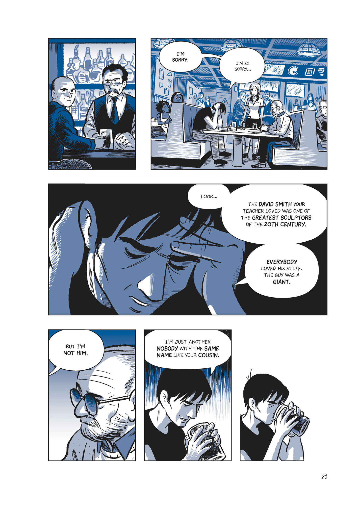 Read online The Sculptor comic -  Issue # Part 1 - 21