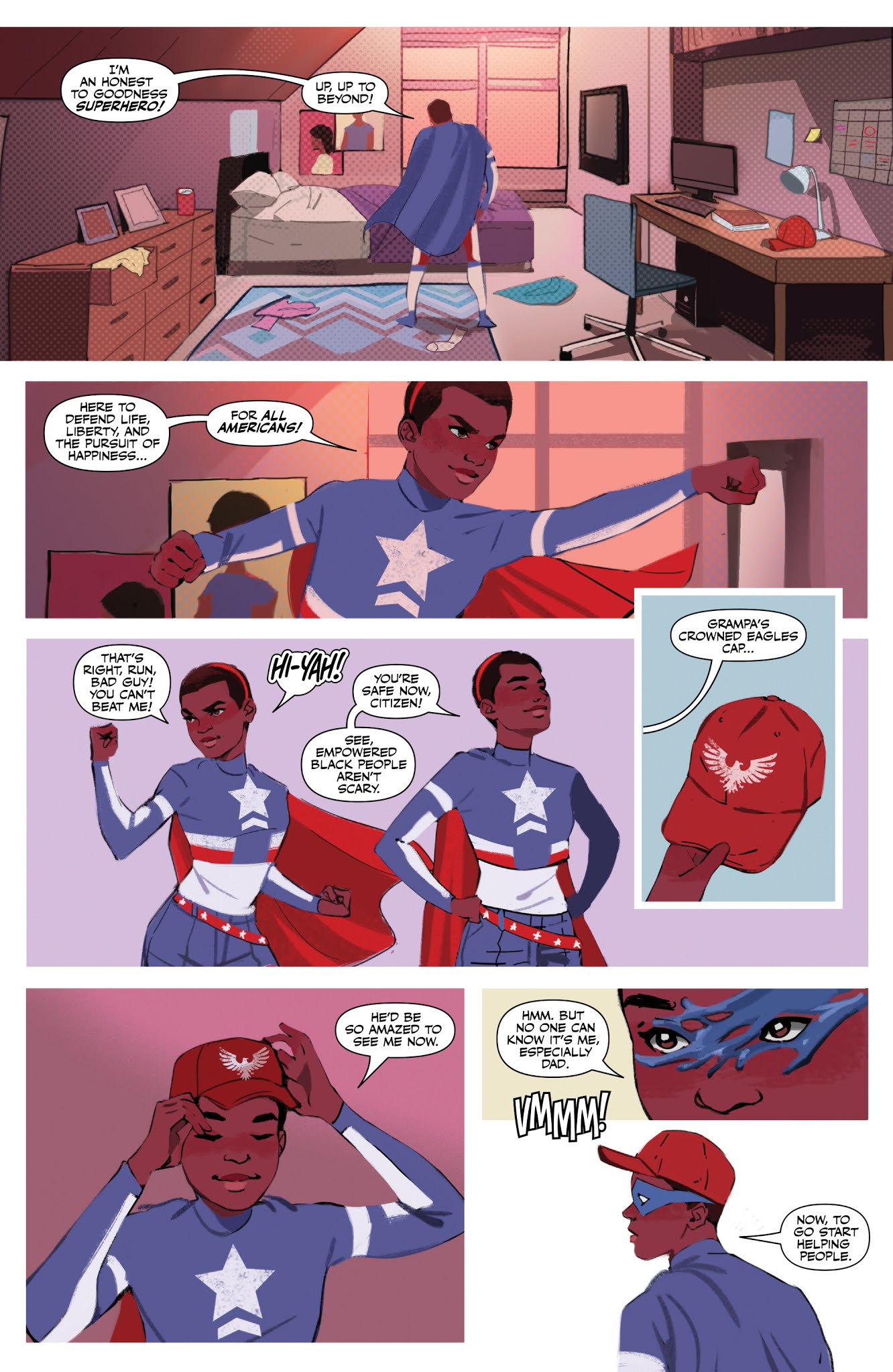 Read online Black AF America's Sweetheart comic -  Issue # TPB - 9