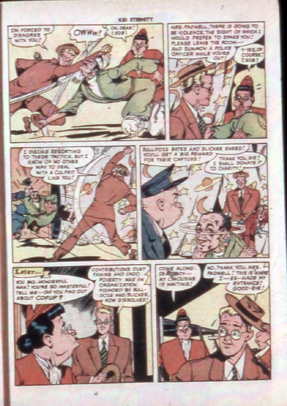 Read online Kid Eternity (1946) comic -  Issue #10 - 33