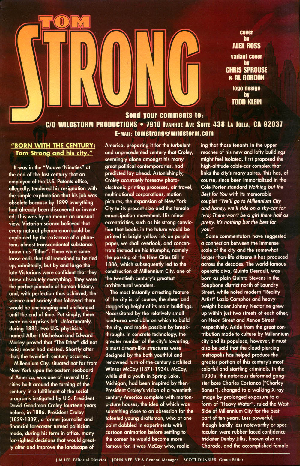 Read online Tom Strong comic -  Issue #1 - 35