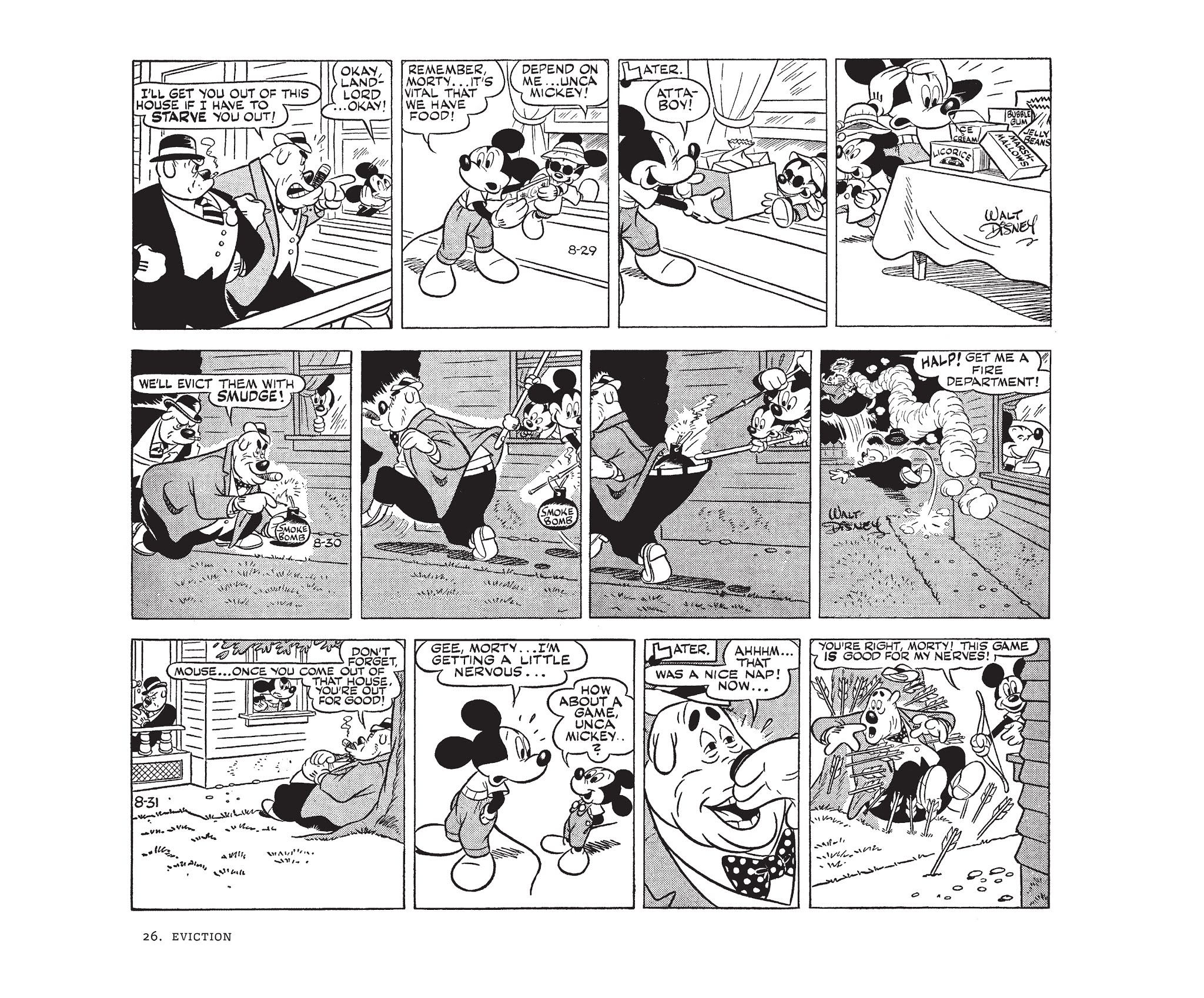 Read online Walt Disney's Mickey Mouse by Floyd Gottfredson comic -  Issue # TPB 9 (Part 1) - 26