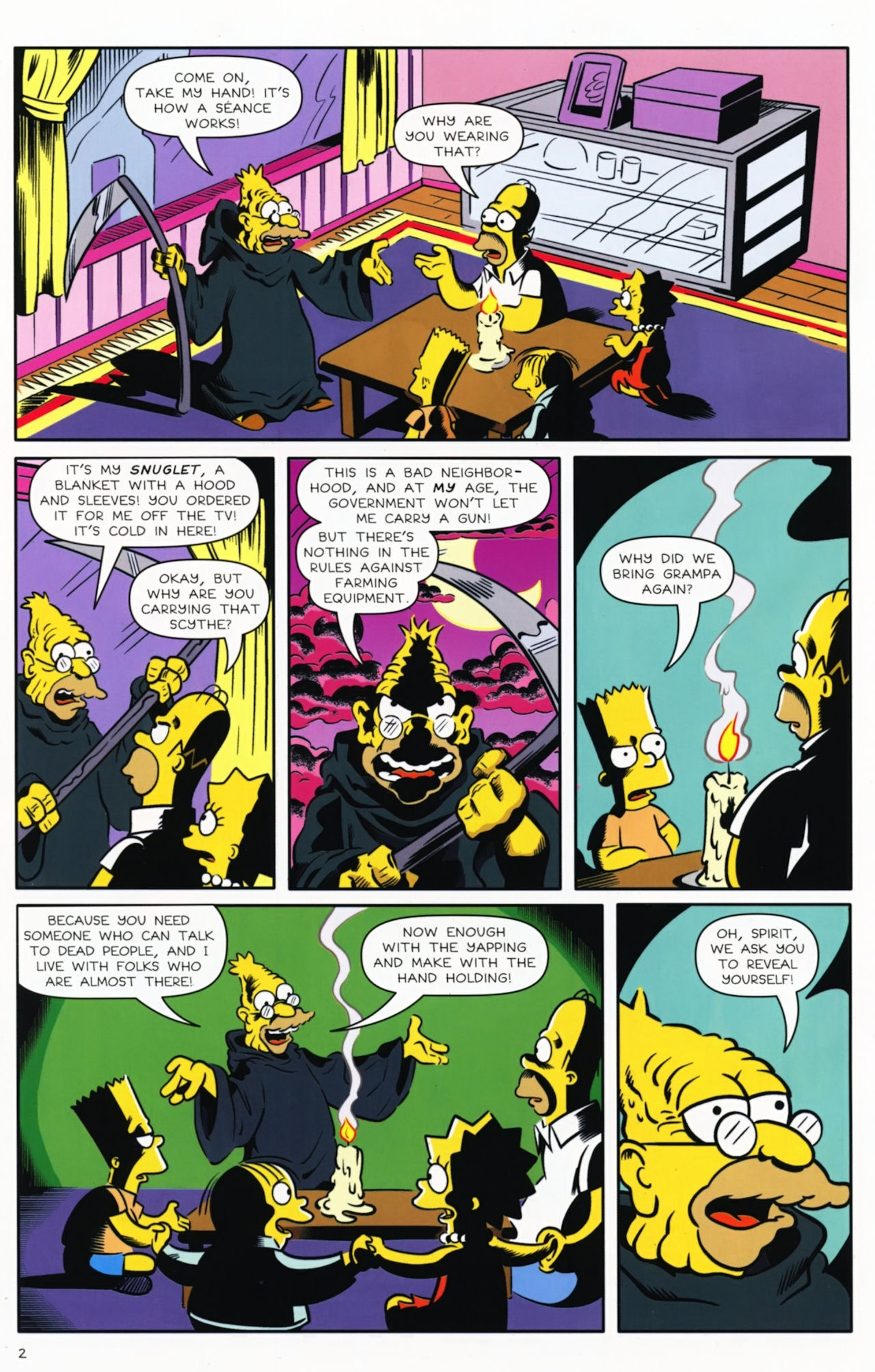 Read online Bongo Comics presents Comic Book Guy: The Comic Book comic -  Issue #5 - 4