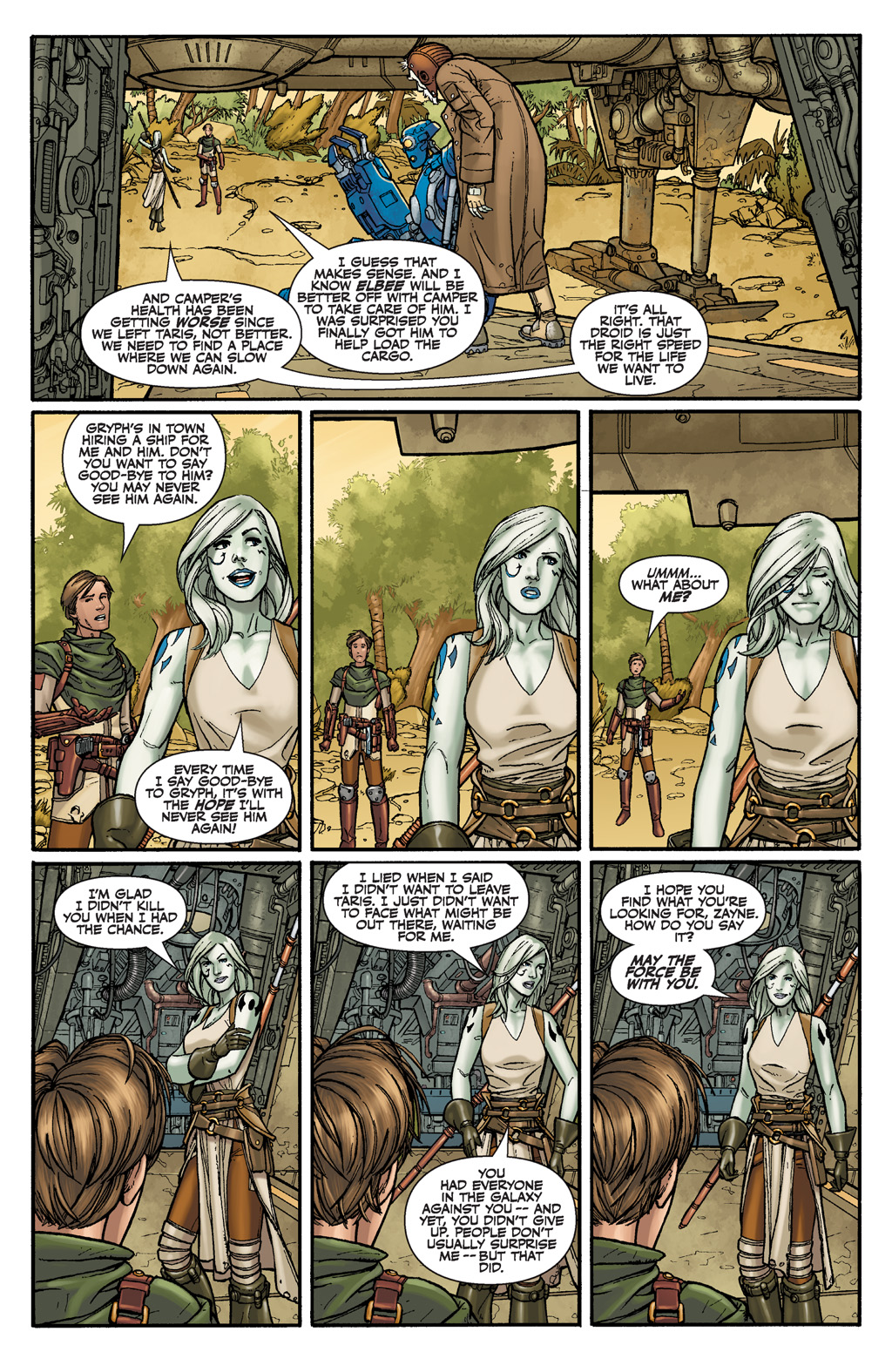 Read online Star Wars: Knights Of The Old Republic comic -  Issue #13 - 9
