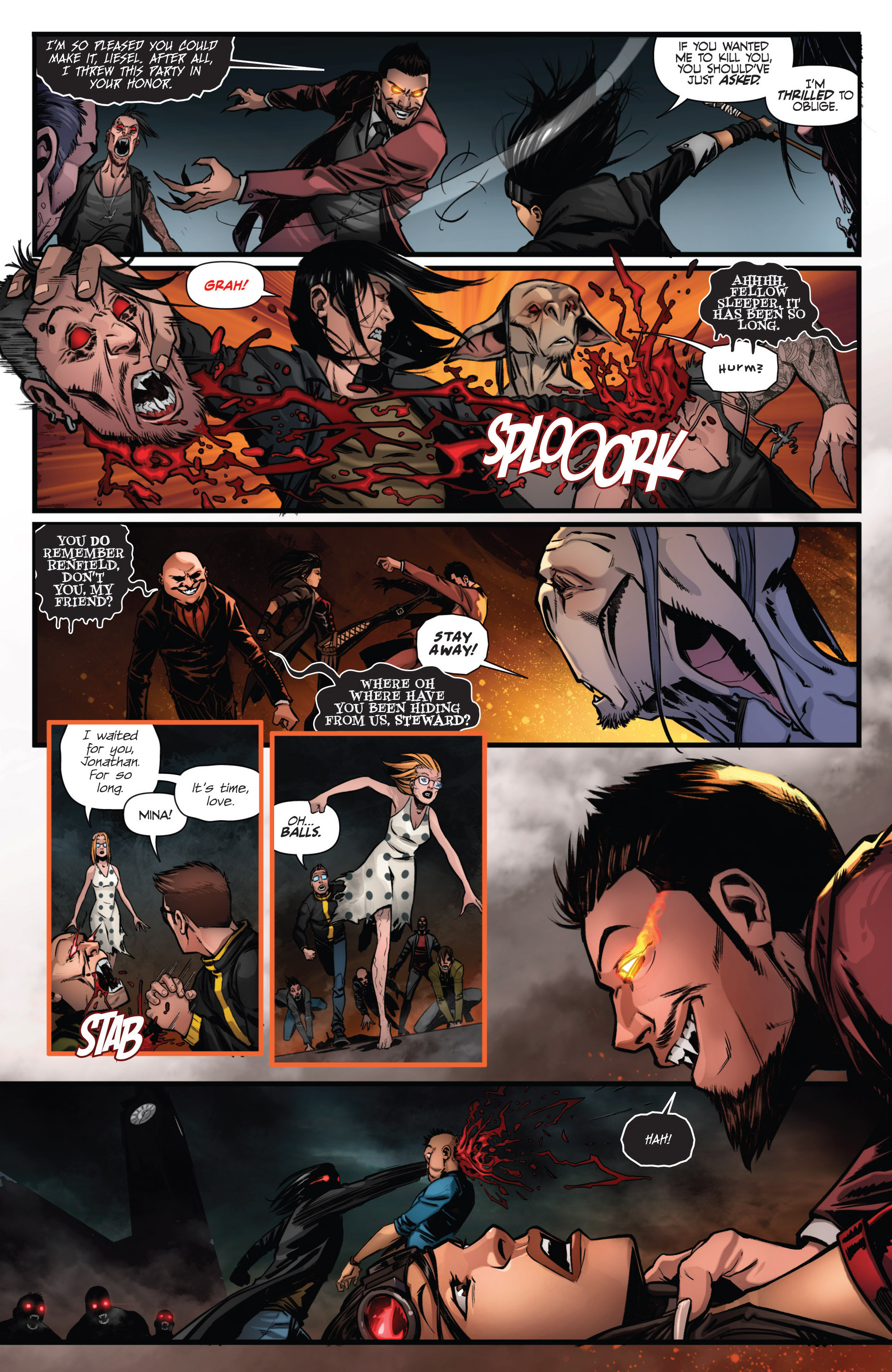 Read online Grimm Fairy Tales presents Van Helsing vs. Dracula comic -  Issue #5 - 3