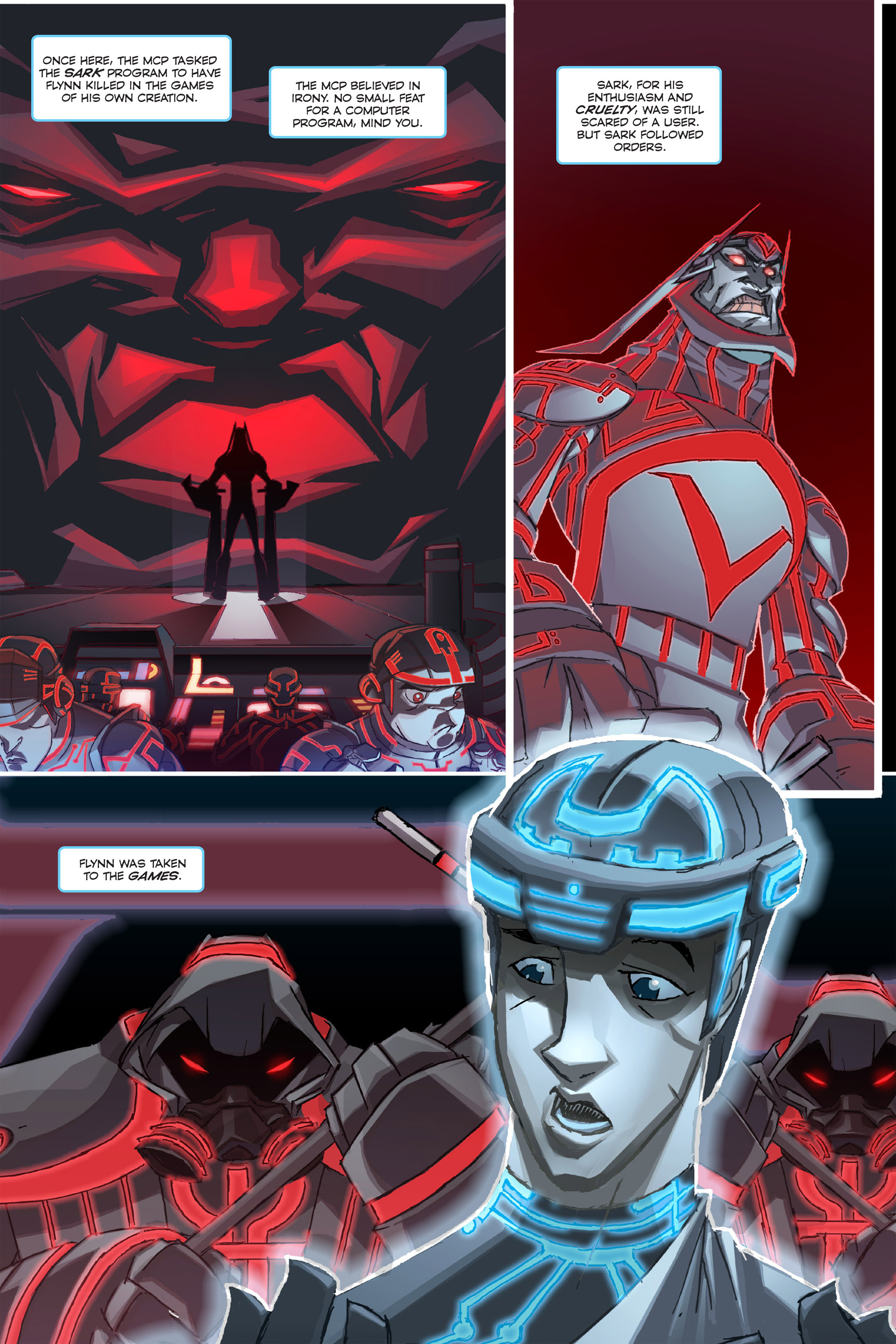 Read online TRON: Betrayal comic -  Issue # TPB - 4