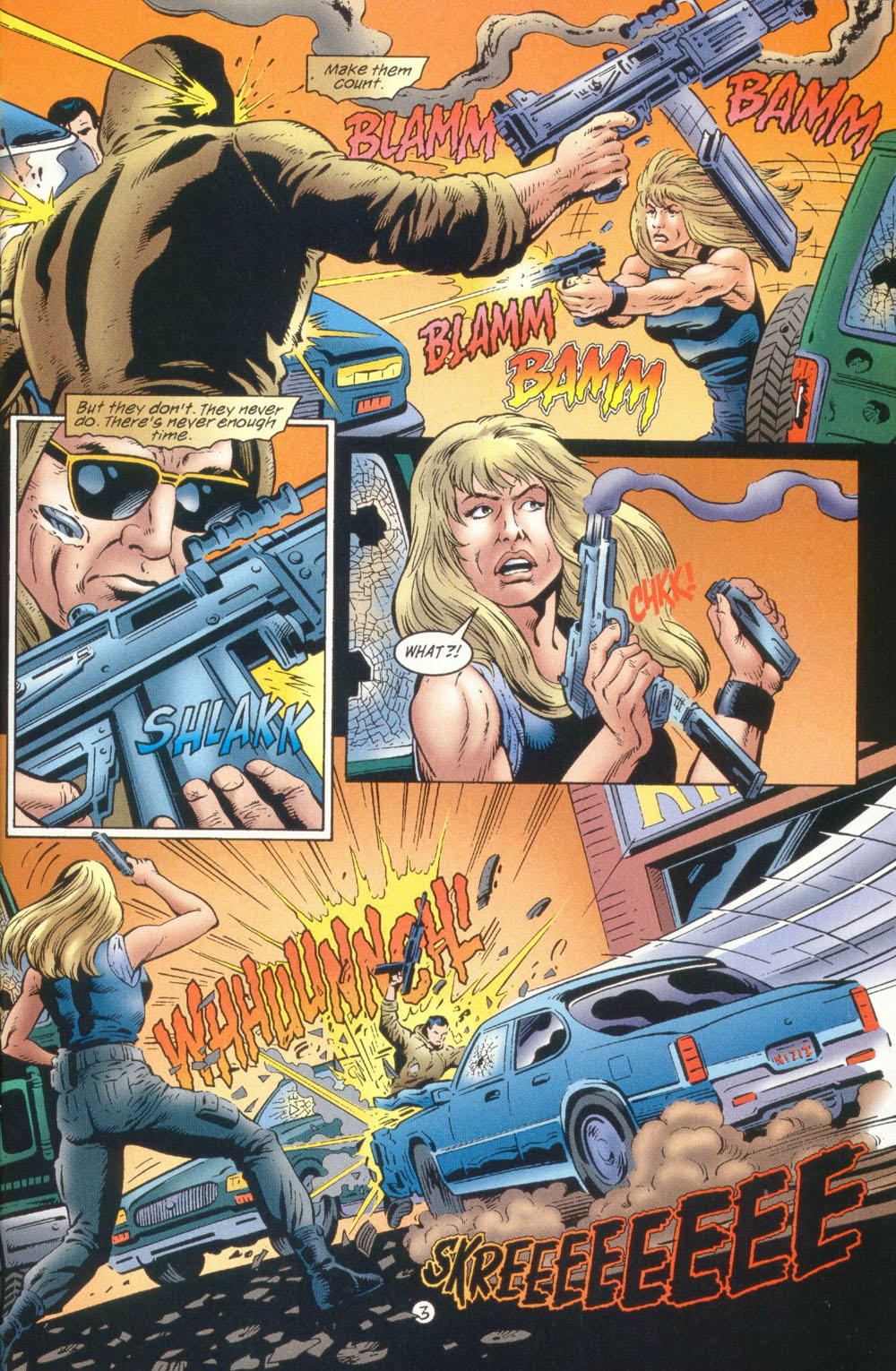 Read online T2: Cybernetic Dawn comic -  Issue #3 - 4