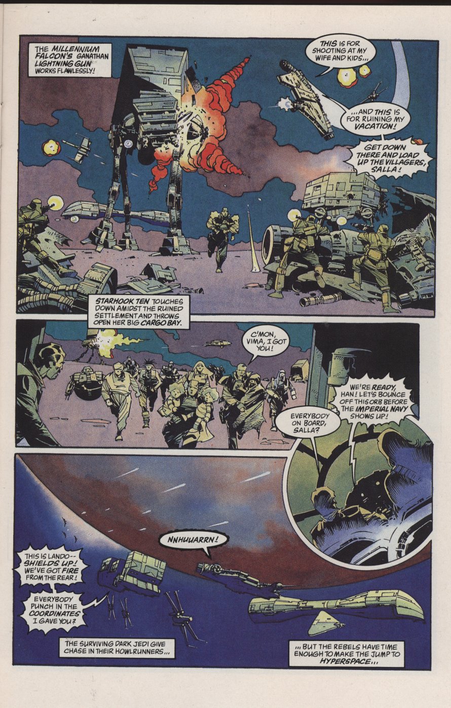 Read online Star Wars: Dark Empire II comic -  Issue #6 - 23