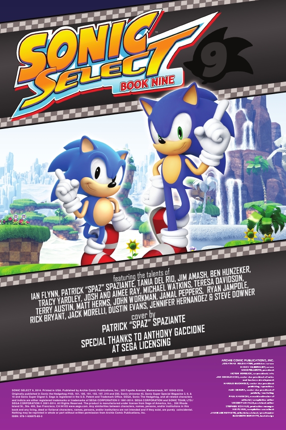 Read online Sonic Select Vol. 9 comic -  Issue # Full - 2