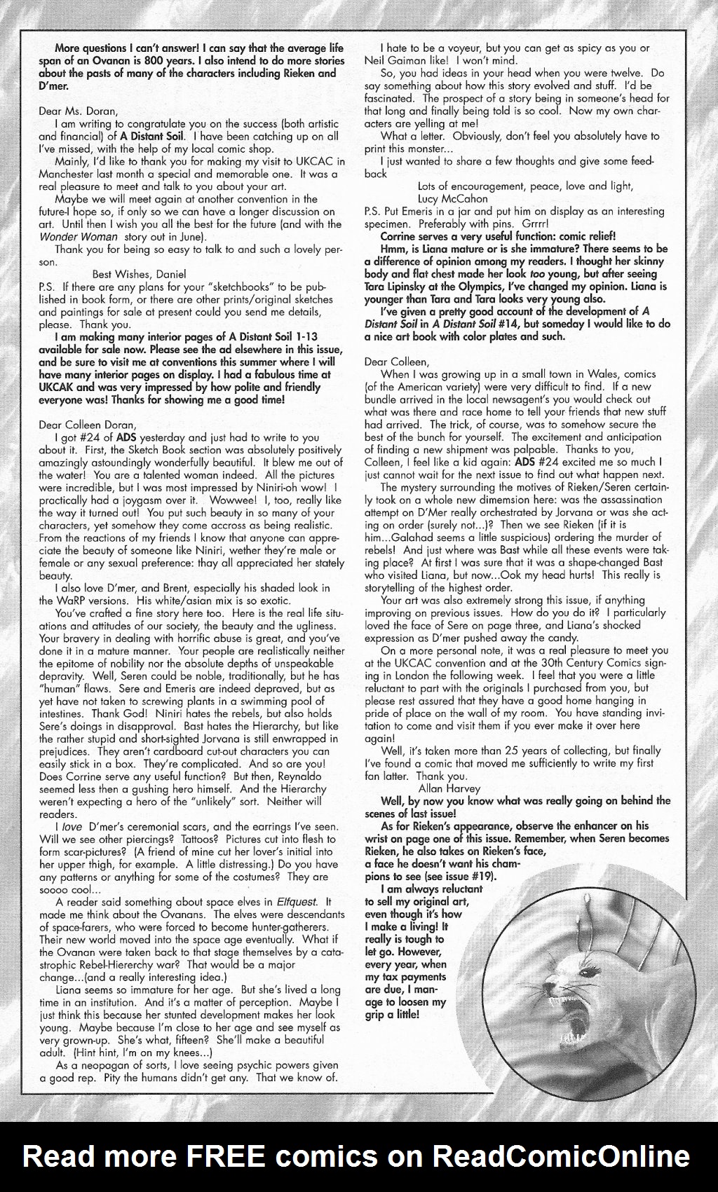 Read online A Distant Soil comic -  Issue #25 - 22