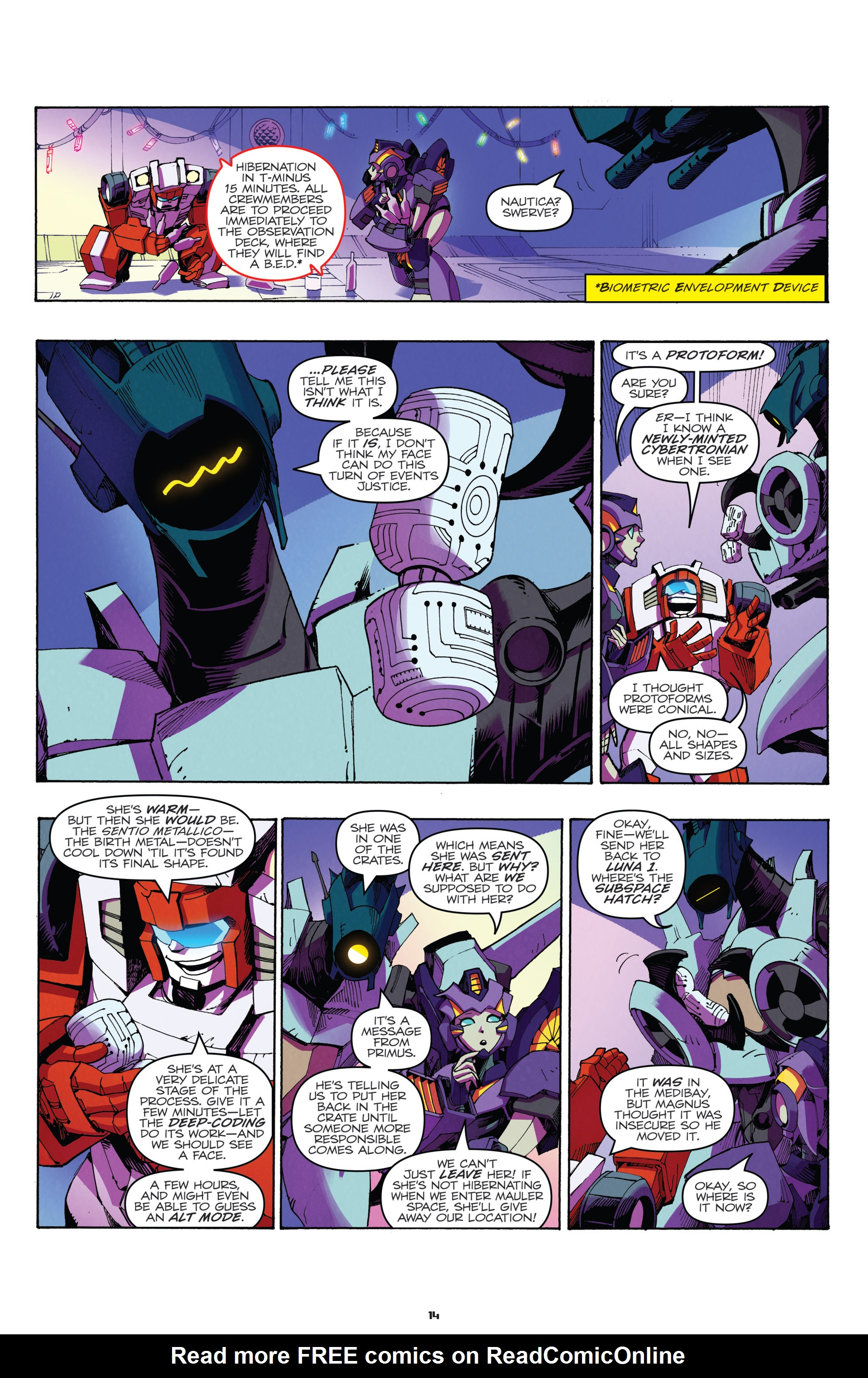 Read online Transformers: Holiday Special comic -  Issue # Full - 16