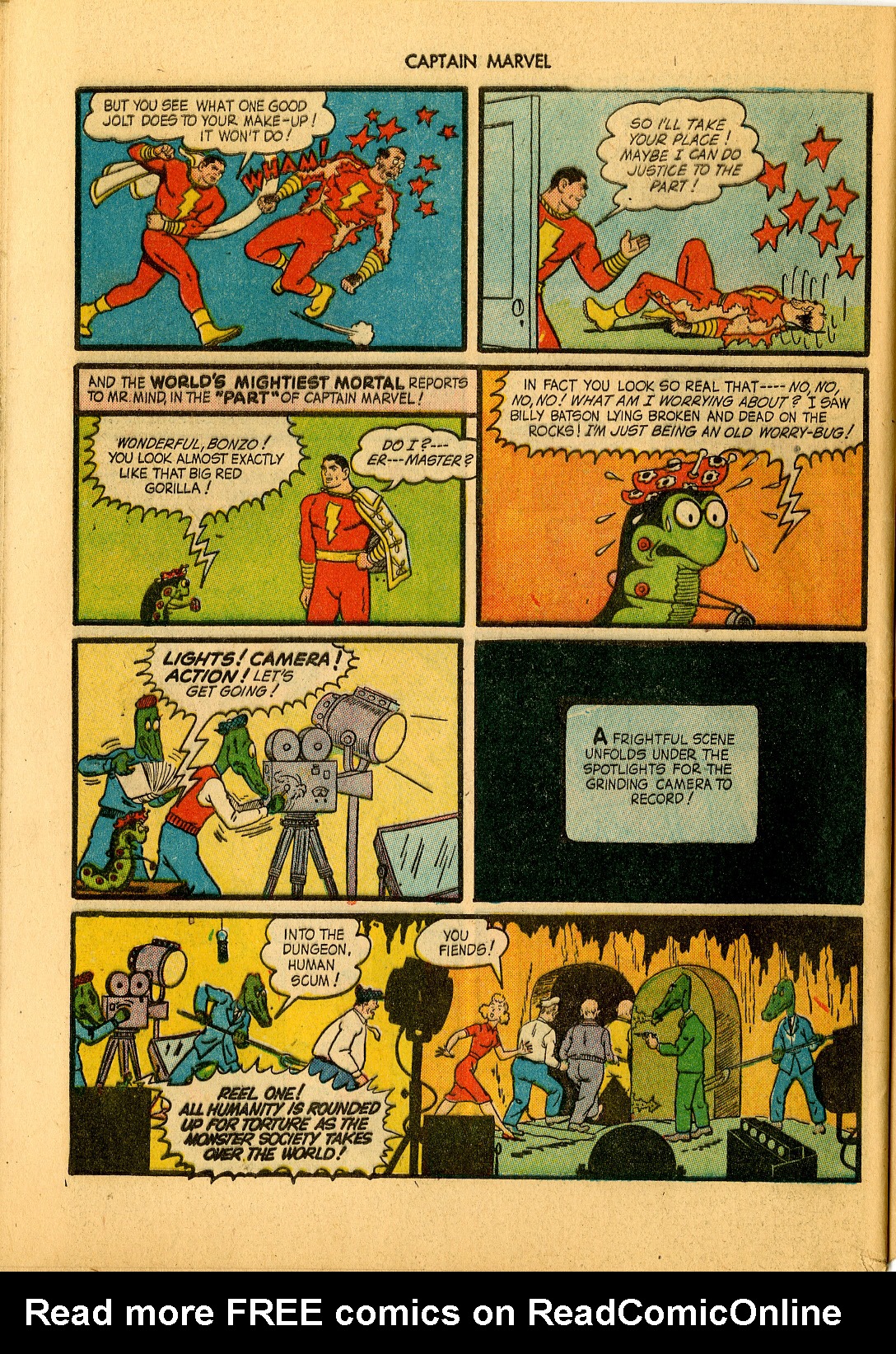 Read online Captain Marvel Adventures comic -  Issue #39 - 44