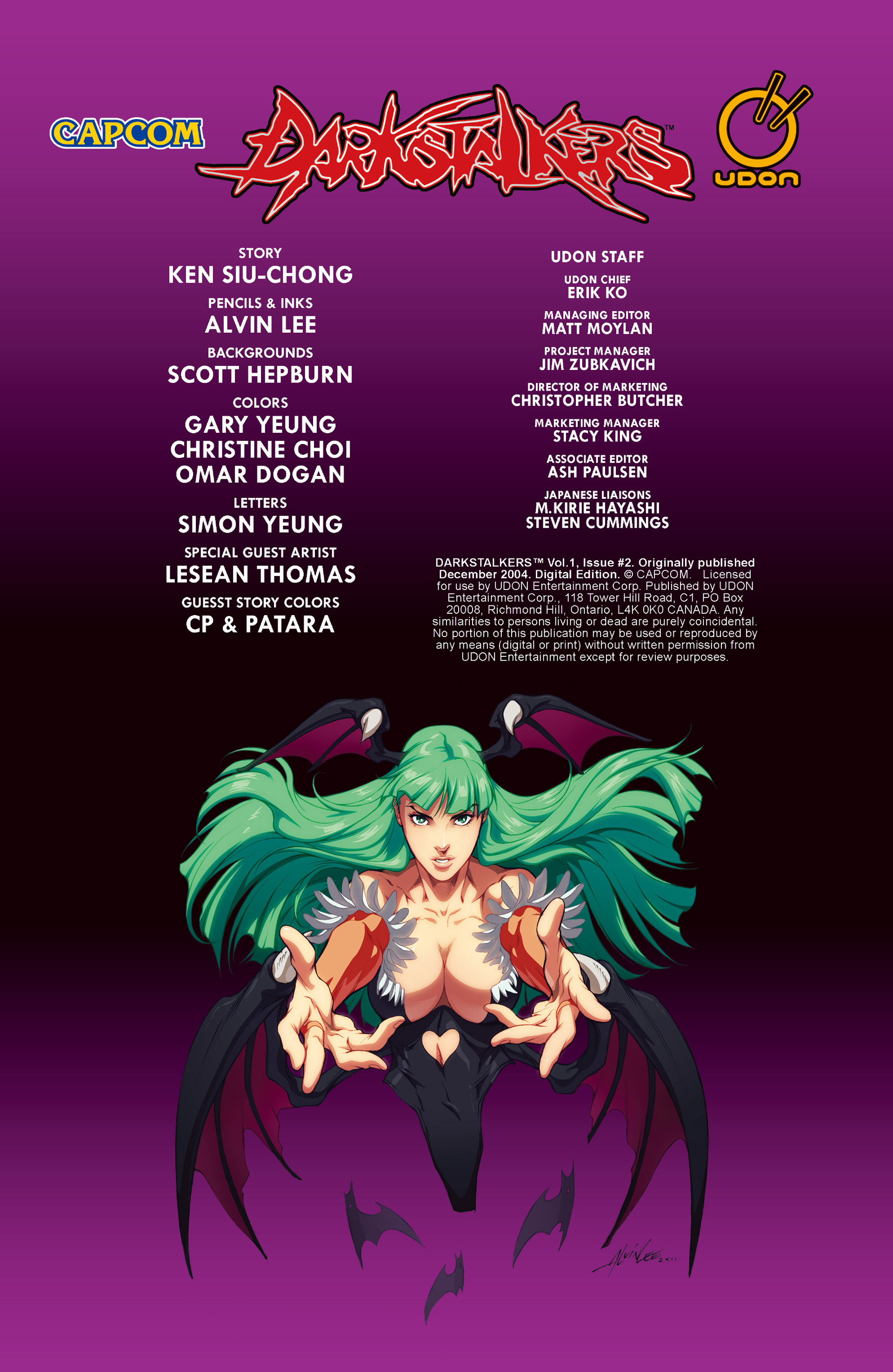 Read online Darkstalkers comic -  Issue #2 - 3
