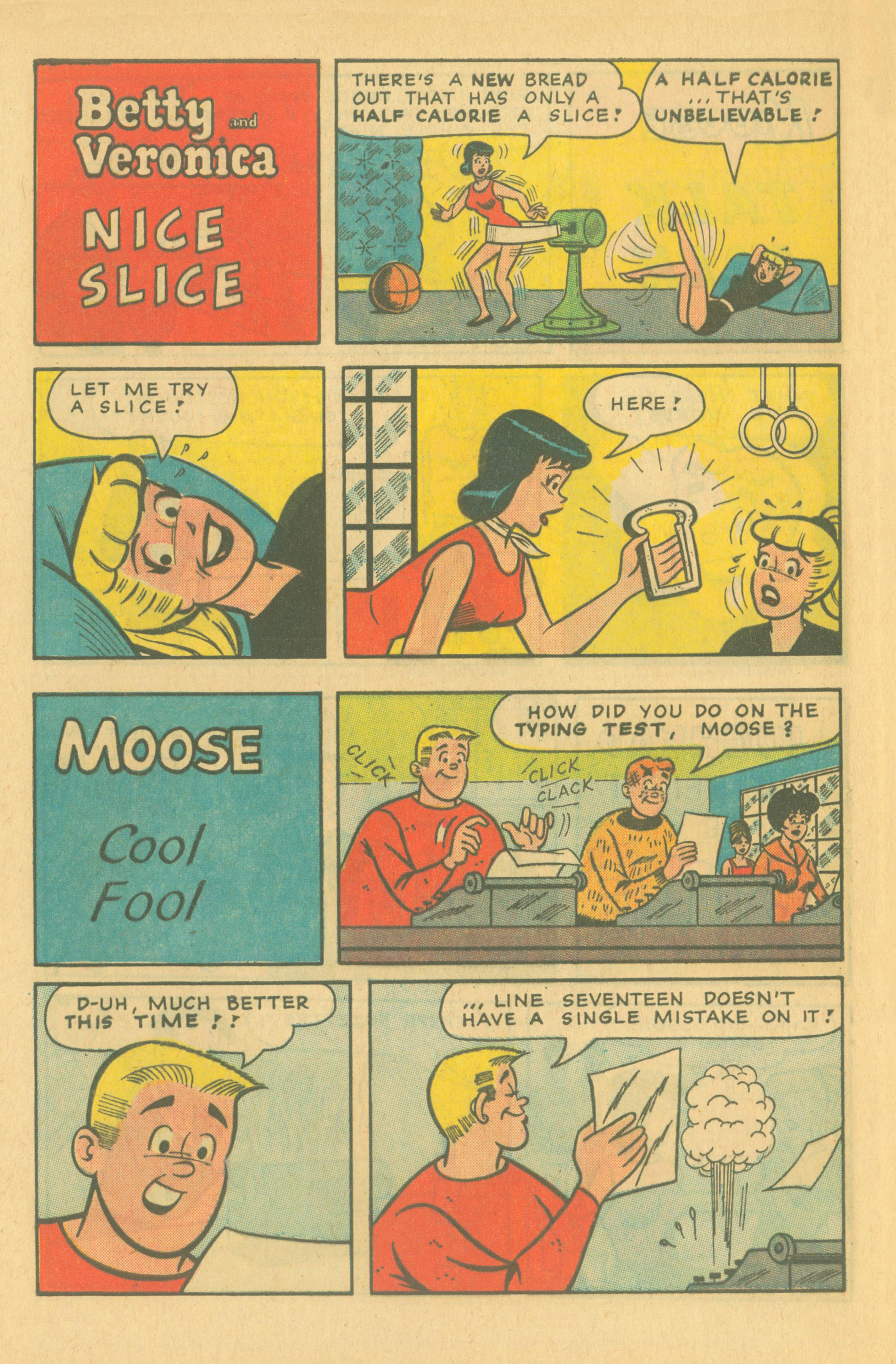 Read online Archie's Joke Book Magazine comic -  Issue #95 - 16