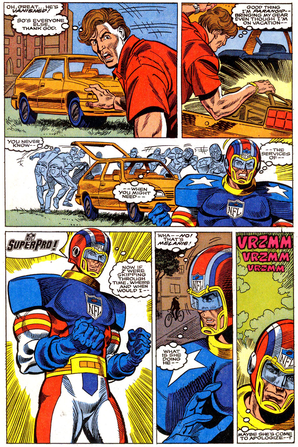 Read online NFL SuperPro comic -  Issue #9 - 13