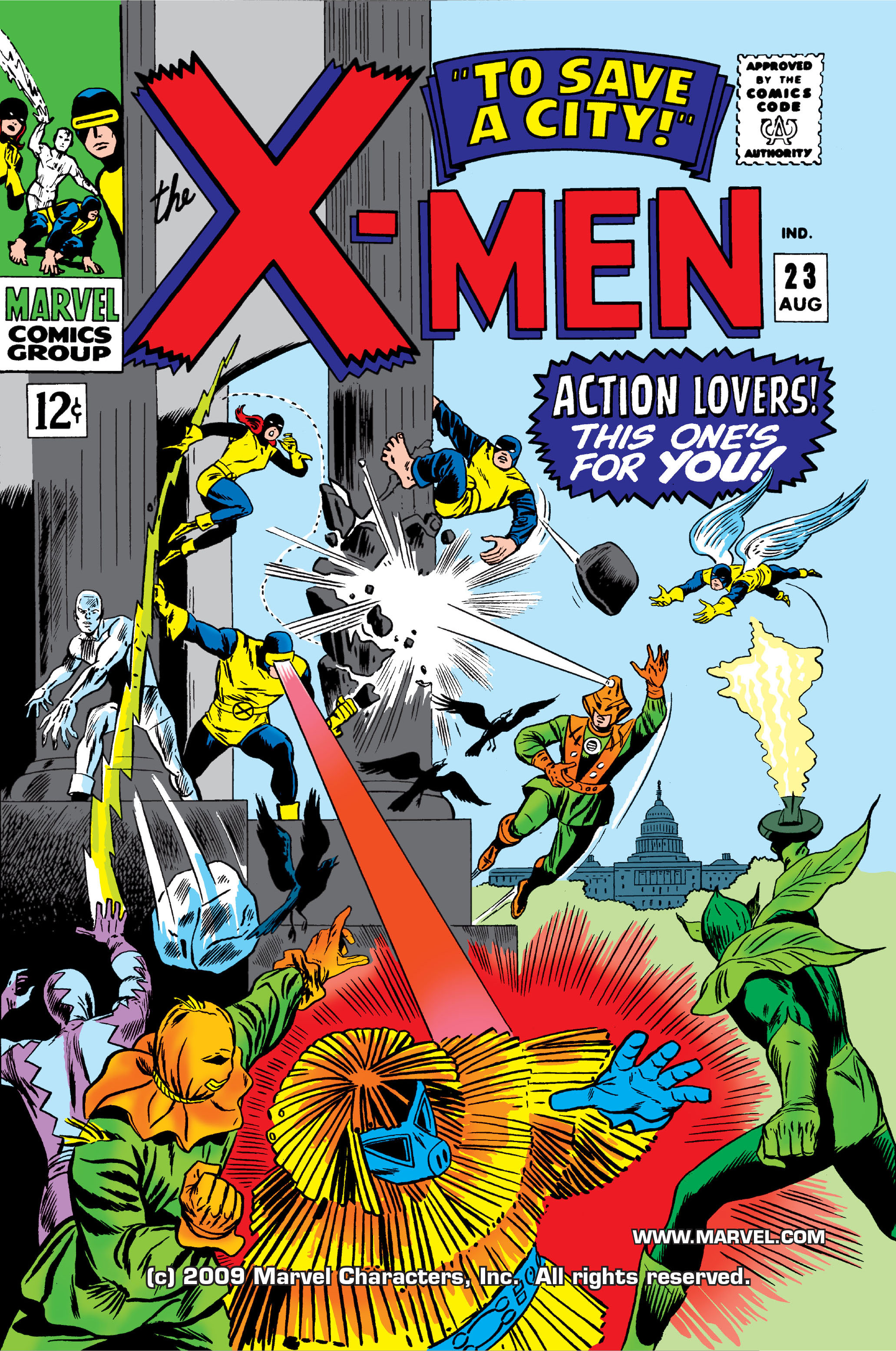 Read online Uncanny X-Men (1963) comic -  Issue #23 - 1