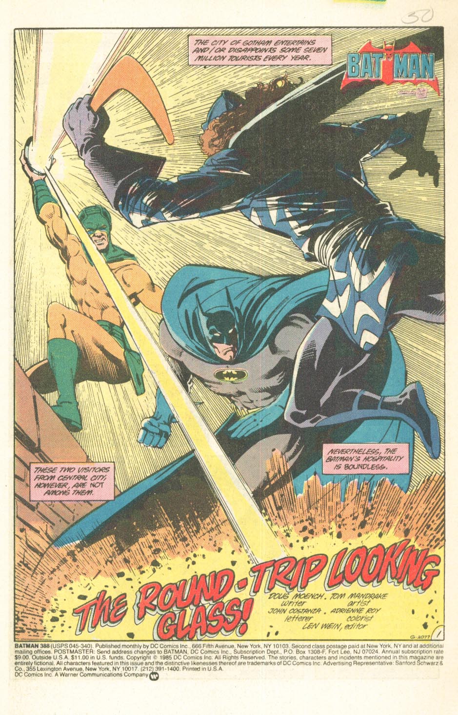 Read online Batman (1940) comic -  Issue #388 - 2