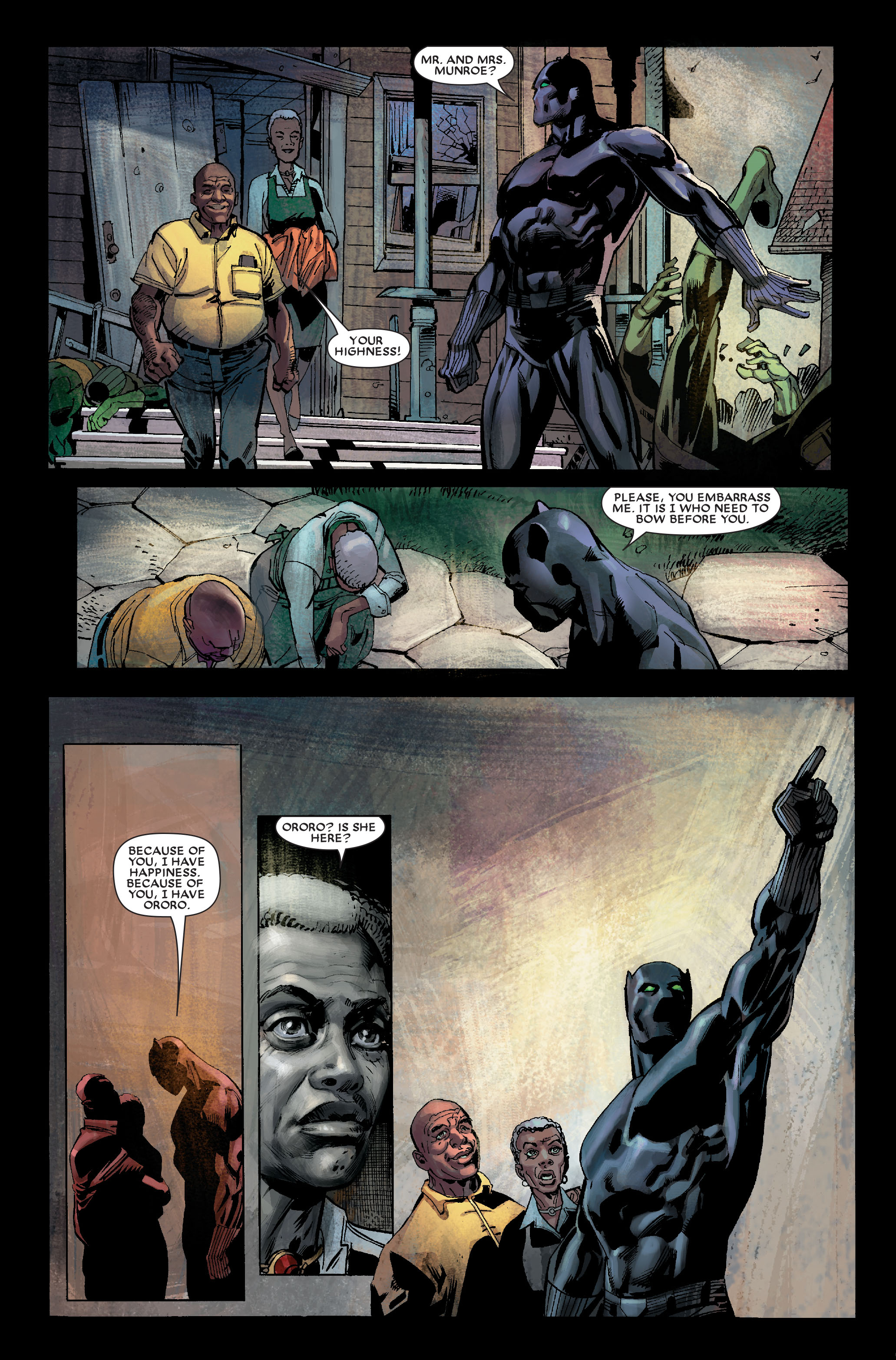 Read online Black Panther: The Bride comic -  Issue # TPB - 69