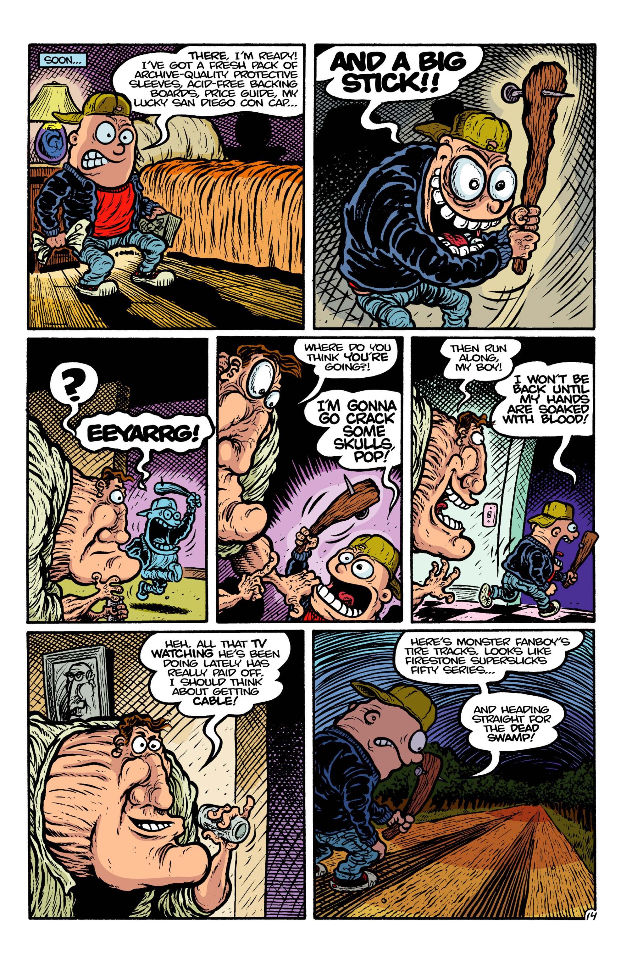 Read online Weird Melvin comic -  Issue #2 - 16