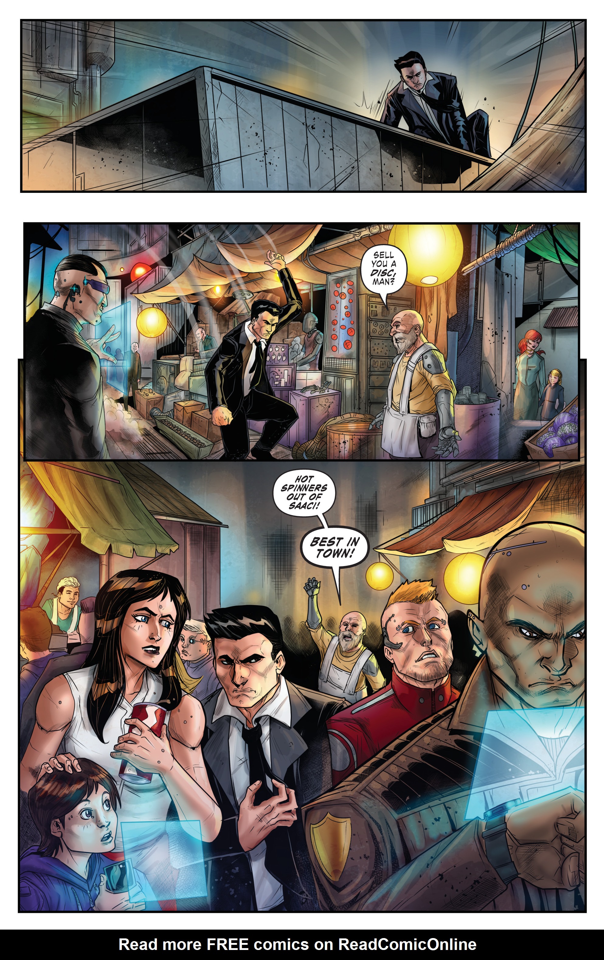 Read online Altered Carbon: Download Blues comic -  Issue # TPB - 35