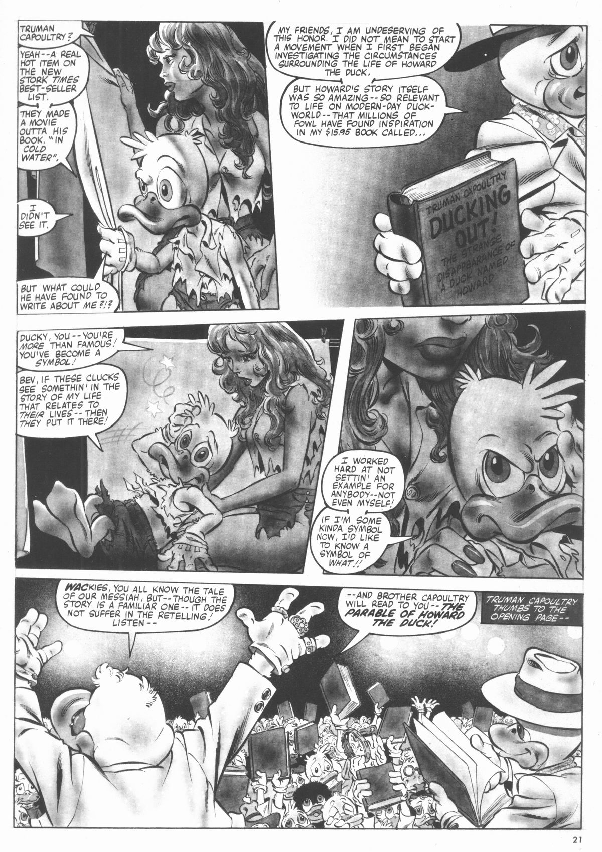 Read online Howard the Duck (1979) comic -  Issue #6 - 21