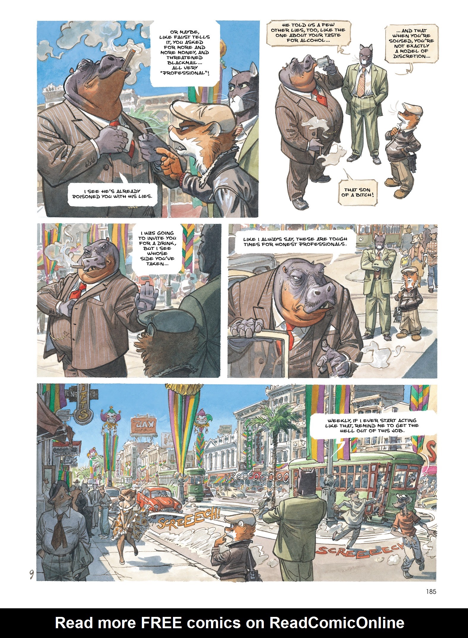 Read online Blacksad: The Collected Stories comic -  Issue # TPB (Part 2) - 86