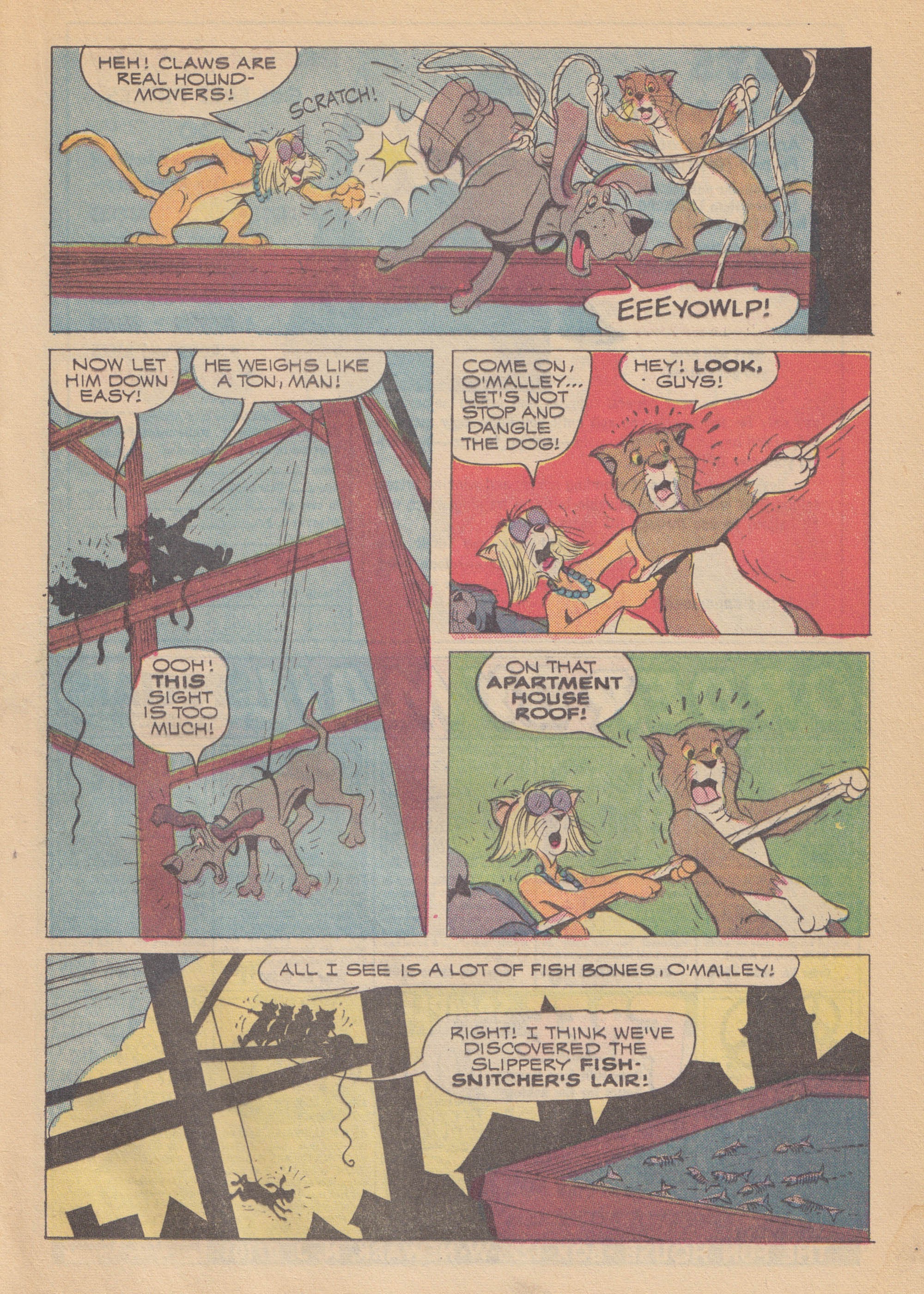 Read online O'Malley and the Alley Cats comic -  Issue #7 - 13
