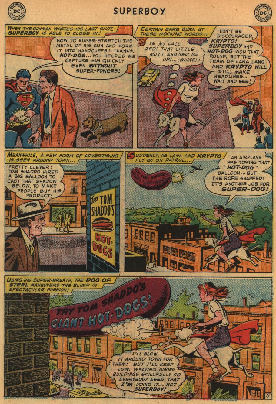 Read online Superboy (1949) comic -  Issue #64 - 25