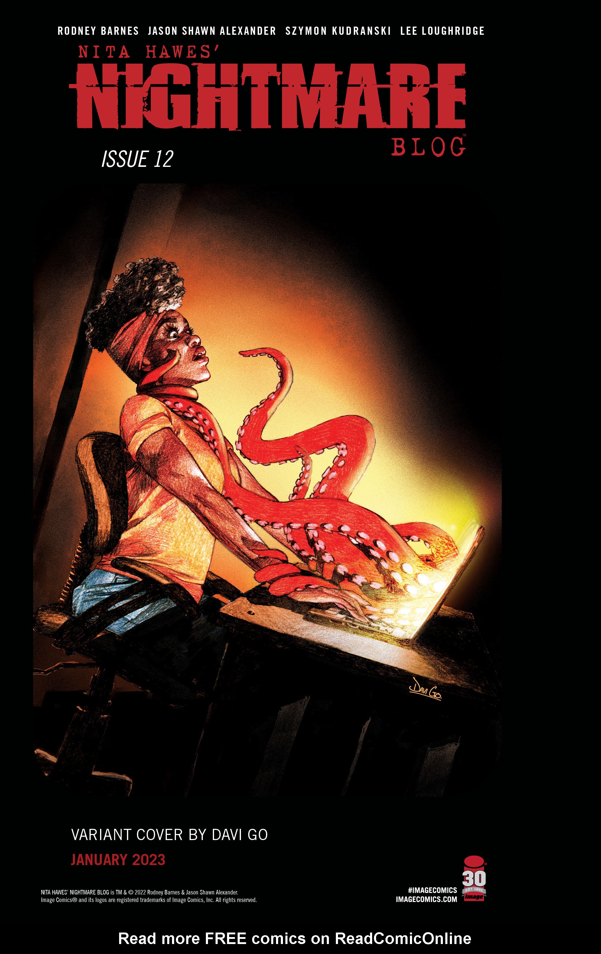 Read online Nita Hawes' Nightmare Blog comic -  Issue #9 - 29