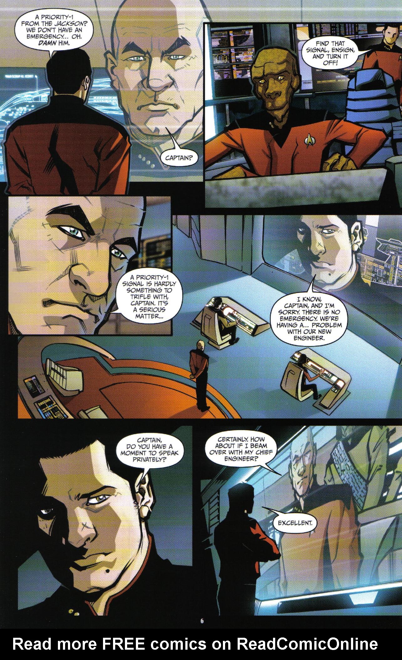 Star Trek: The Next Generation: Intelligence Gathering Issue #3 #3 - English 8