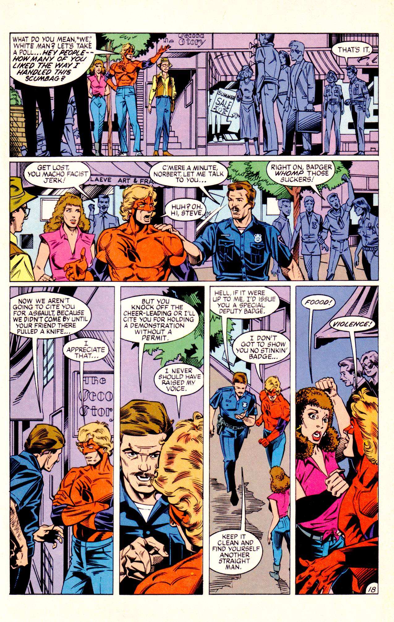 Read online The Badger comic -  Issue #7 - 20