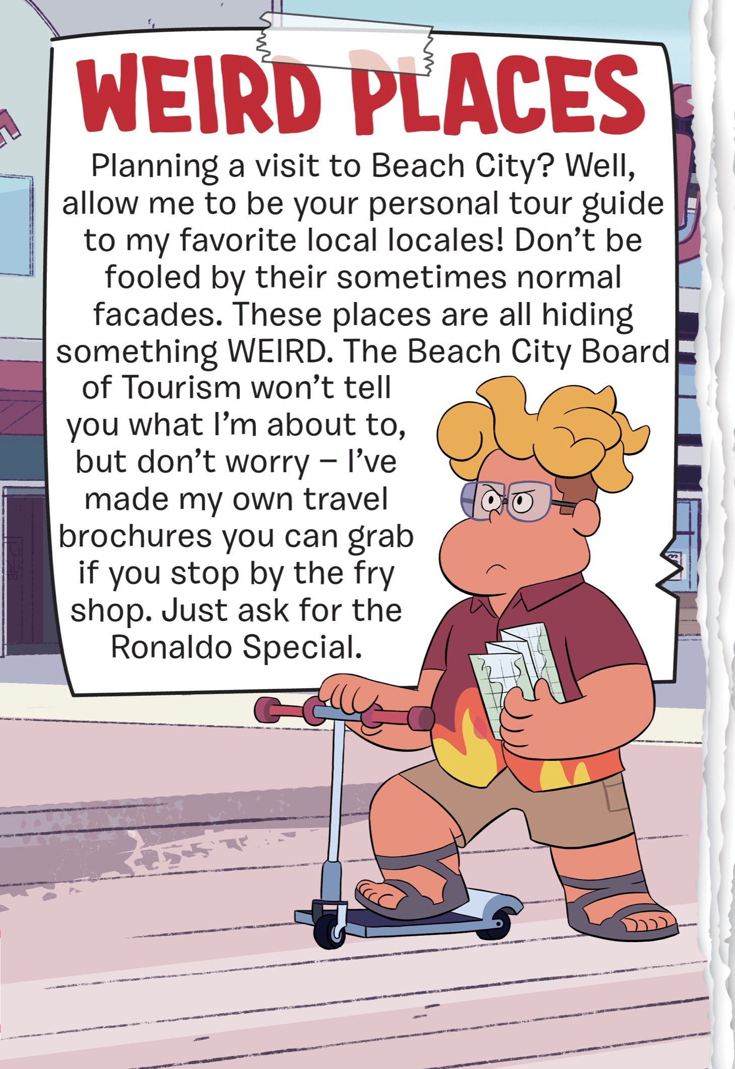 Read online Keep Beach City Weird: You Can't Hide the Truth!!! (Steven Universe) comic -  Issue # TPB - 53