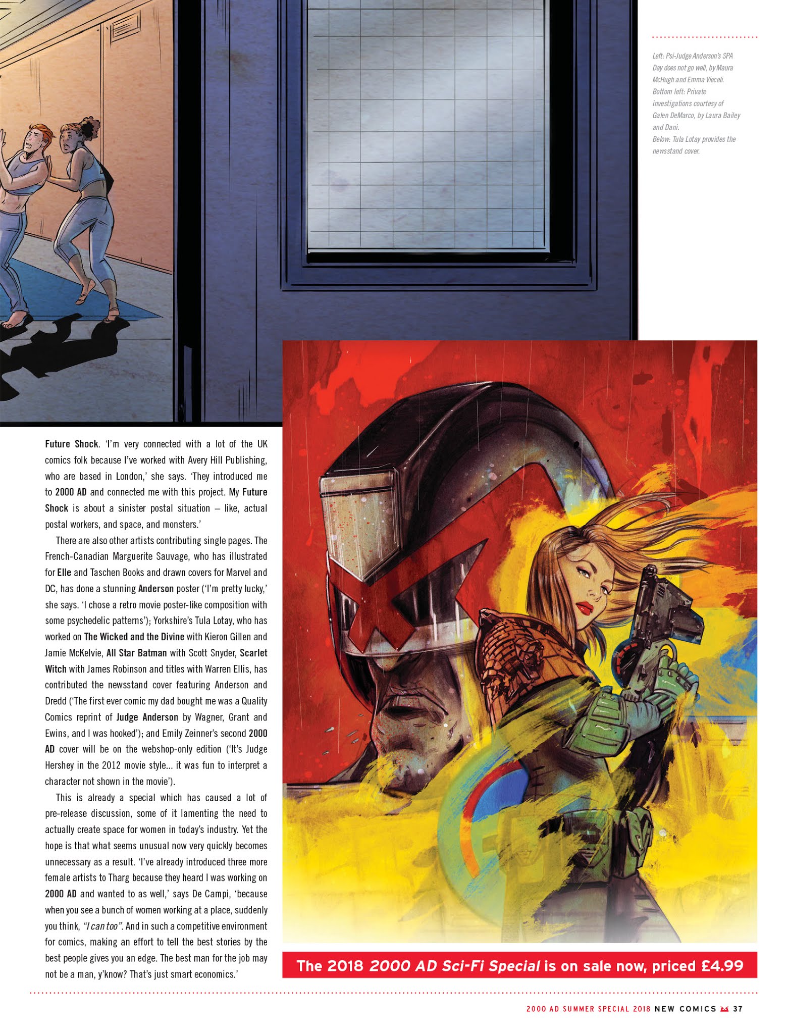 Read online Judge Dredd Megazine (Vol. 5) comic -  Issue #397 - 37