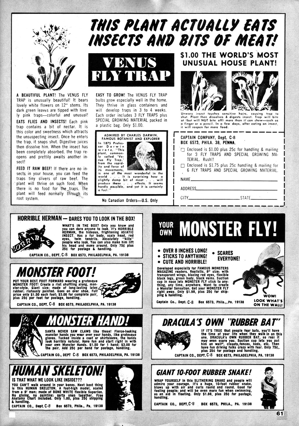 Read online Creepy (1964) comic -  Issue #8 - 61