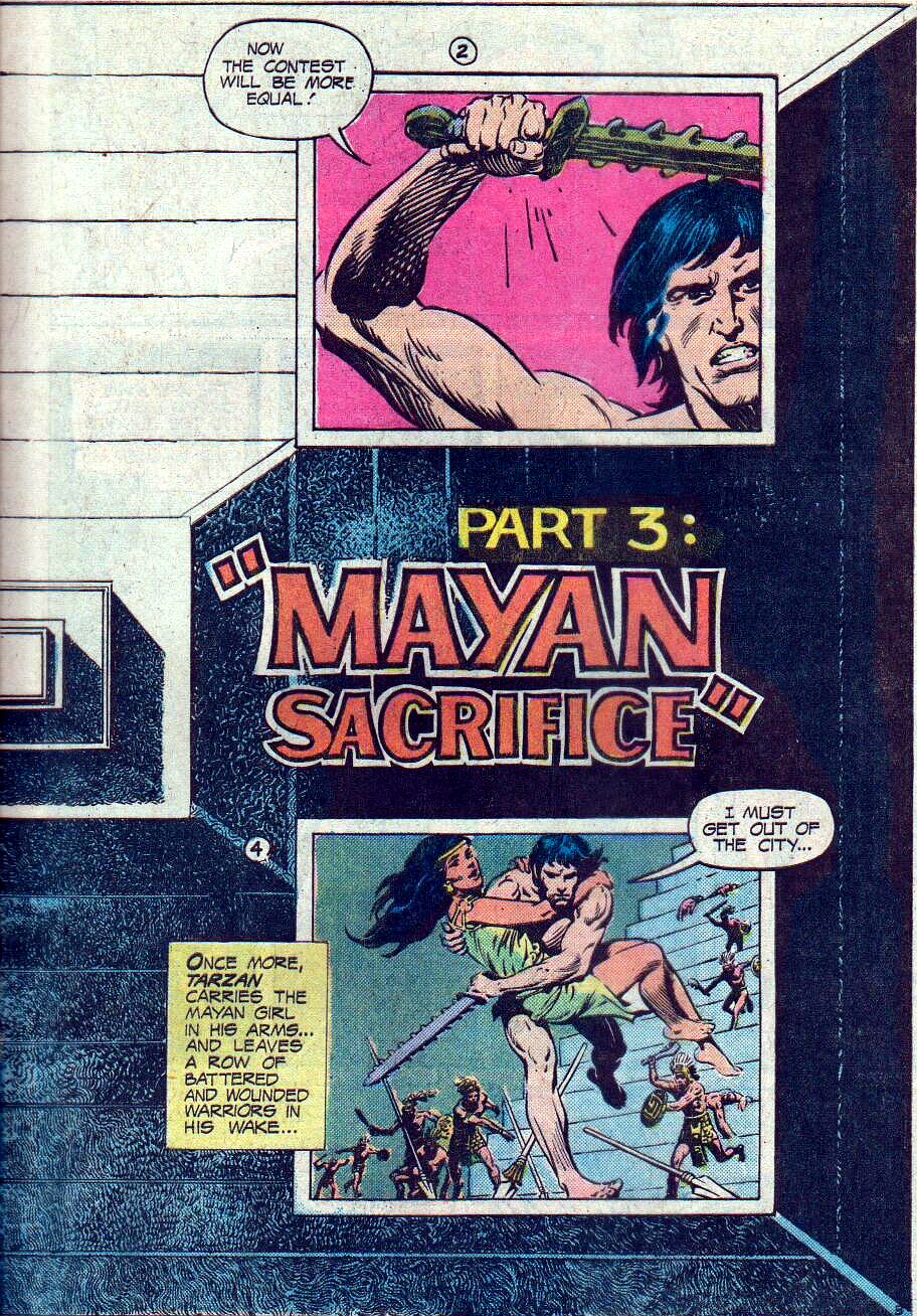 Read online Tarzan (1972) comic -  Issue #242 - 4
