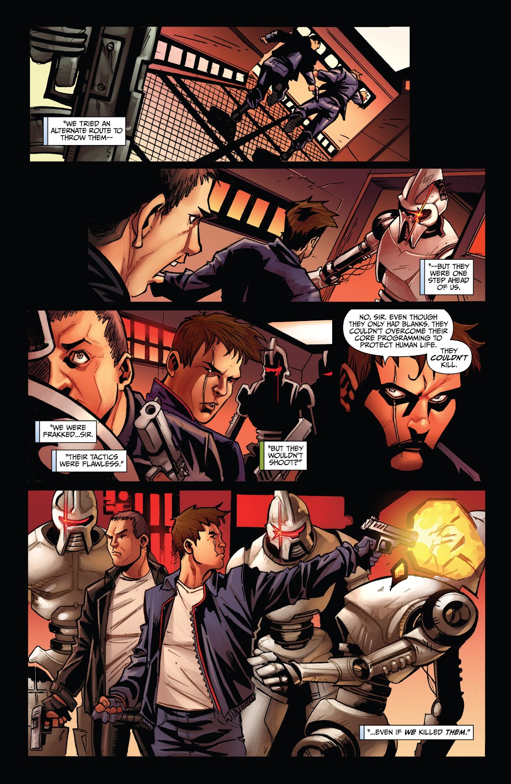 Battlestar Galactica: Cylon War issue 2 - Page 6