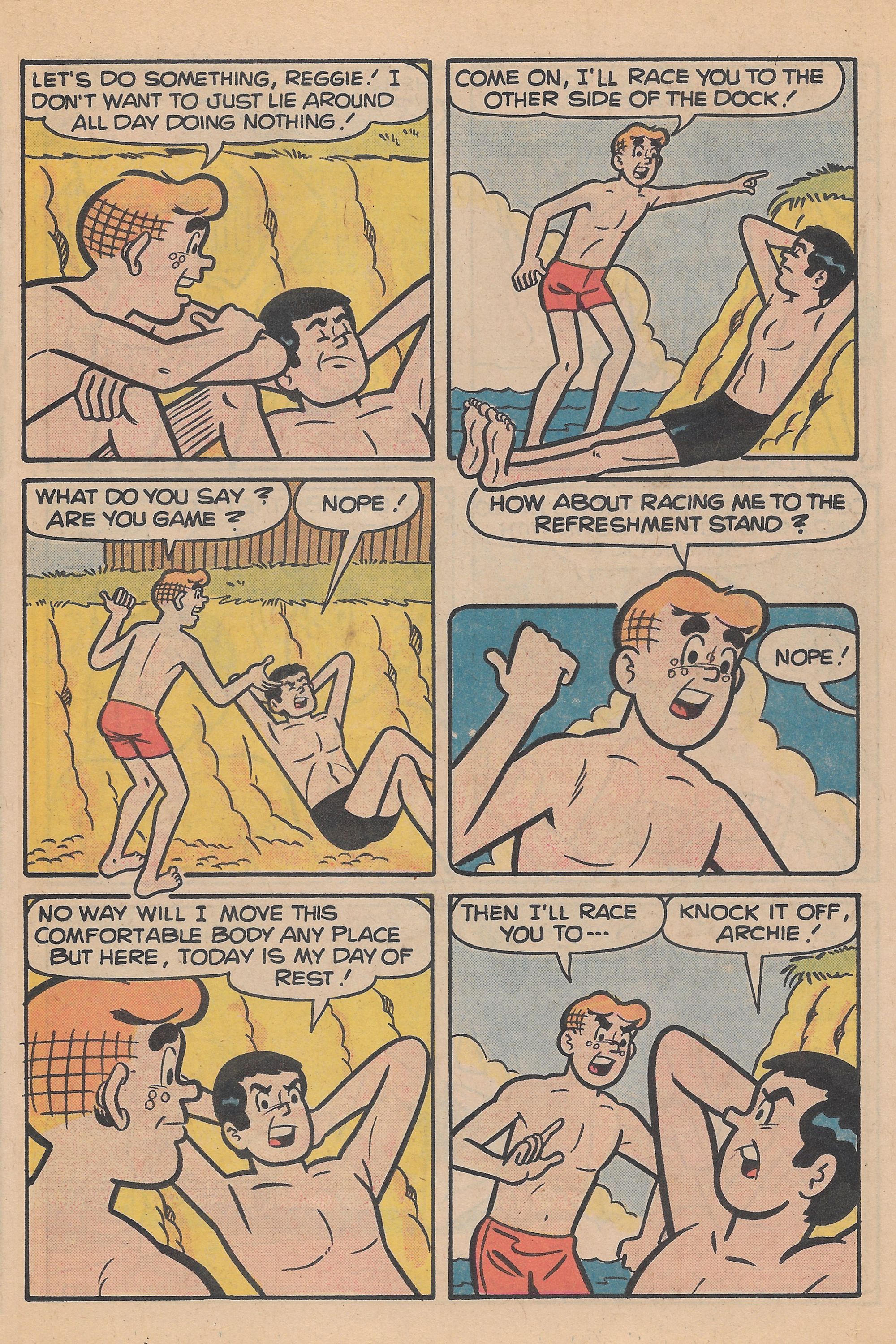 Read online Reggie and Me (1966) comic -  Issue #99 - 15