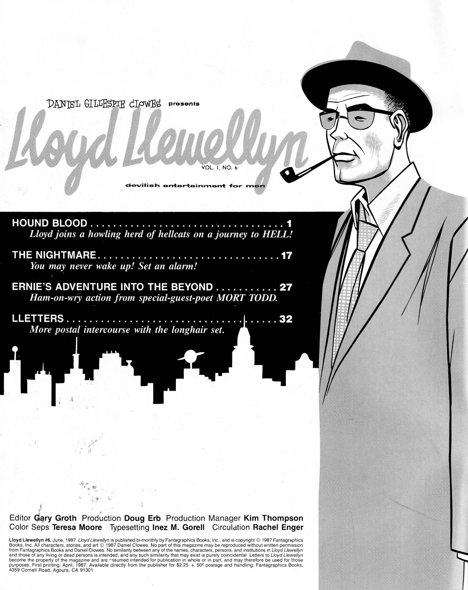 Read online Lloyd Llewellyn comic -  Issue #6 - 2