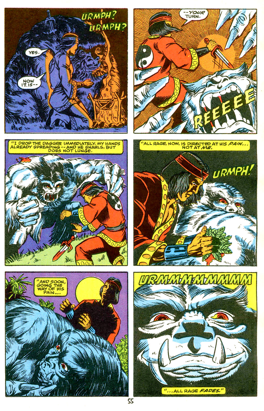 Read online Master of Kung Fu: Bleeding Black comic -  Issue # Full - 56