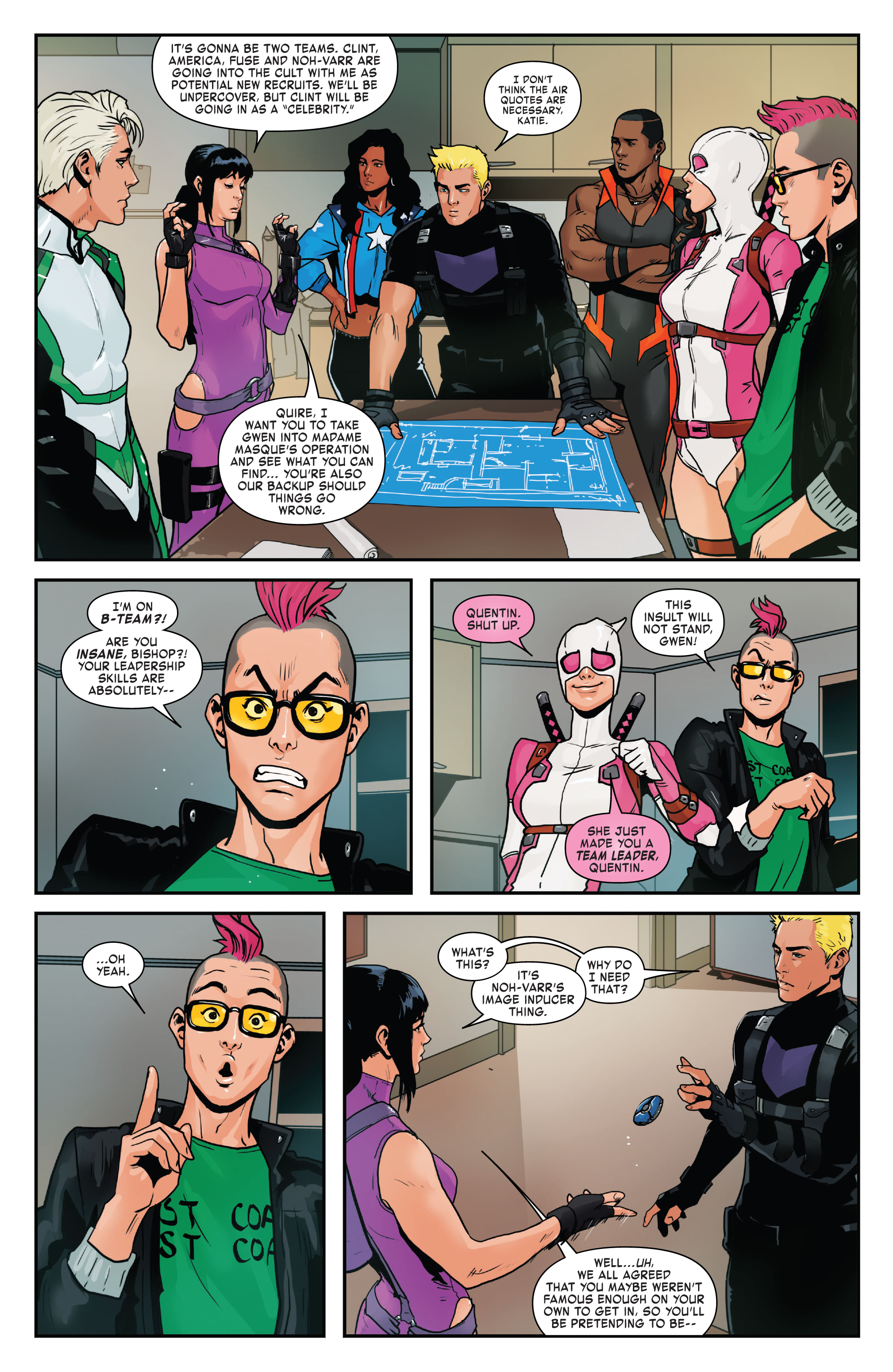Read online Hawkeye: Team Spirit comic -  Issue # TPB (Part 1) - 70
