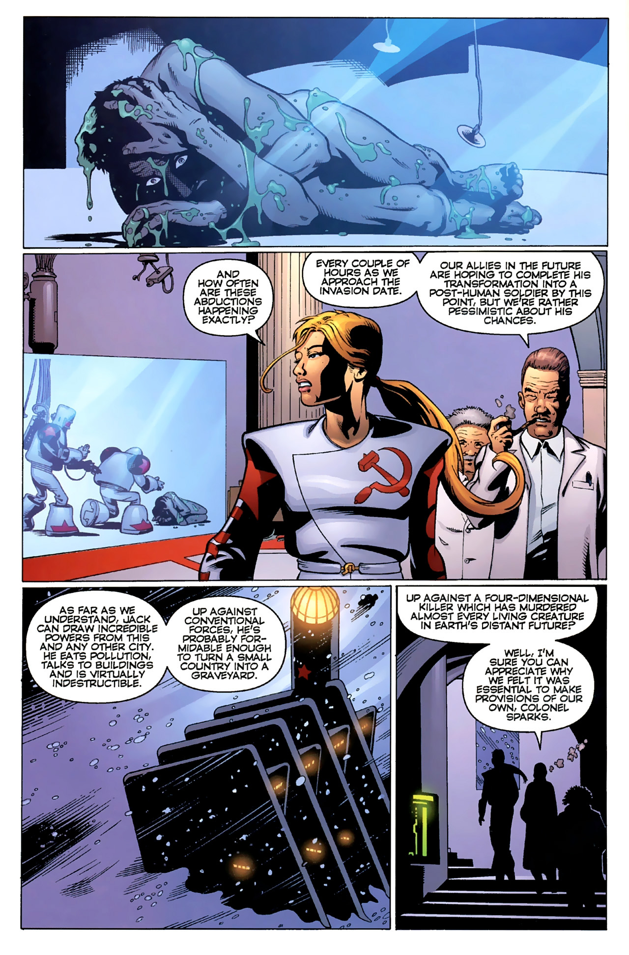 Read online Jenny Sparks: The Secret History of the Authority comic -  Issue #3 - 8