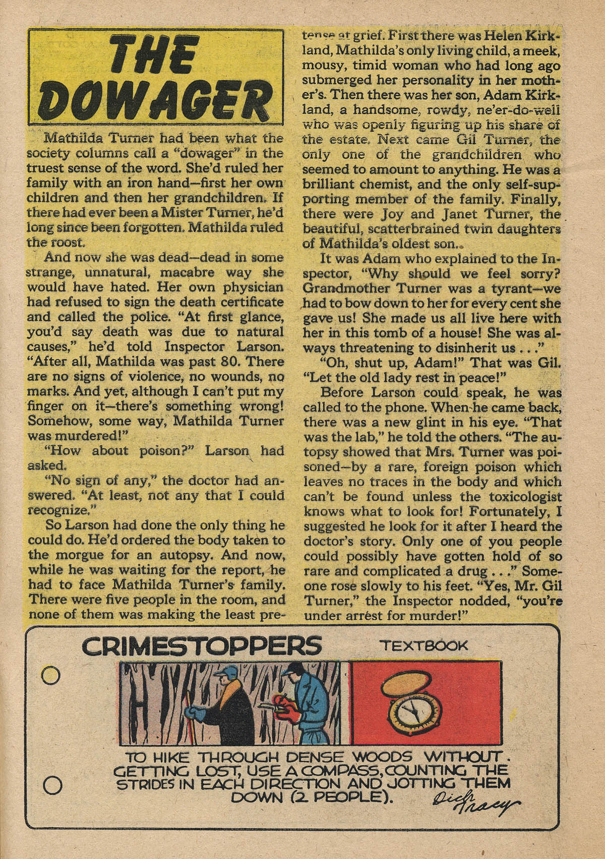 Read online Dick Tracy comic -  Issue #89 - 29