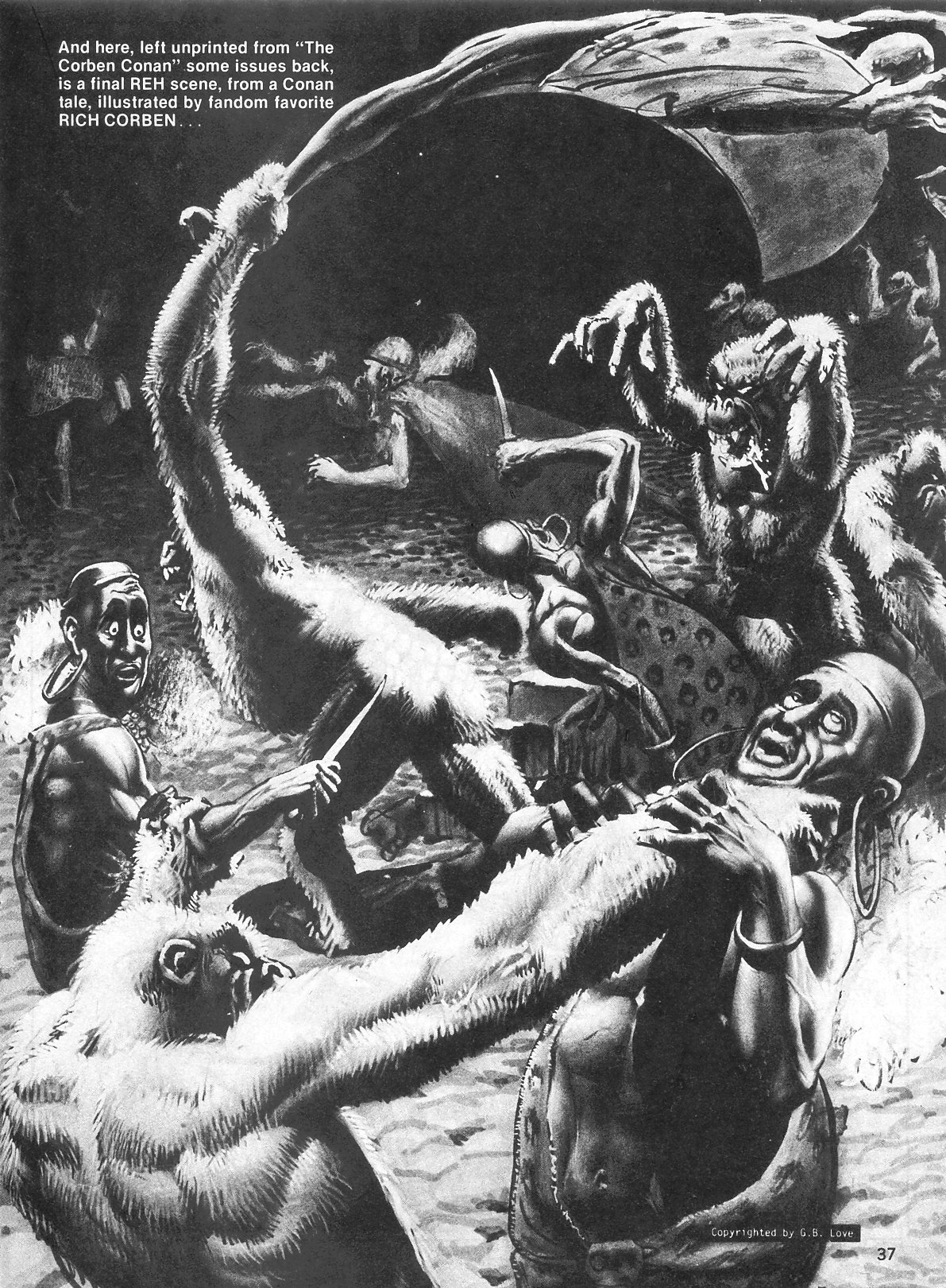 Read online The Savage Sword Of Conan comic -  Issue #29 - 37