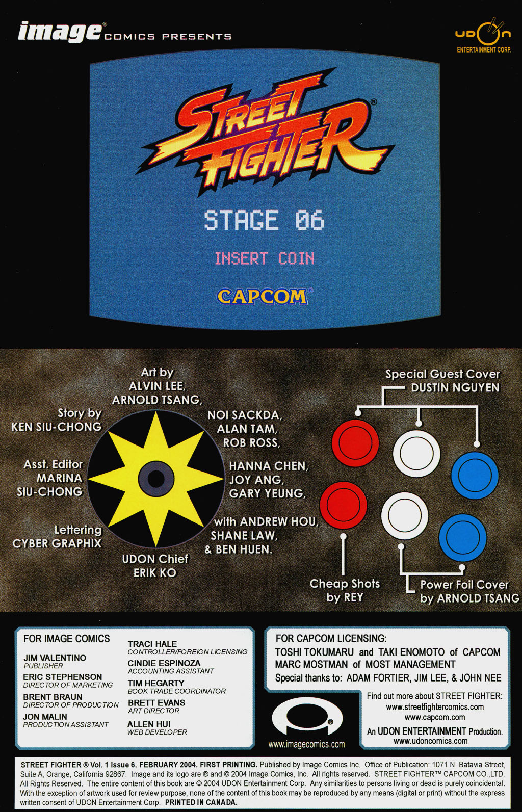 Read online Street Fighter (2003) comic -  Issue #6 - 2