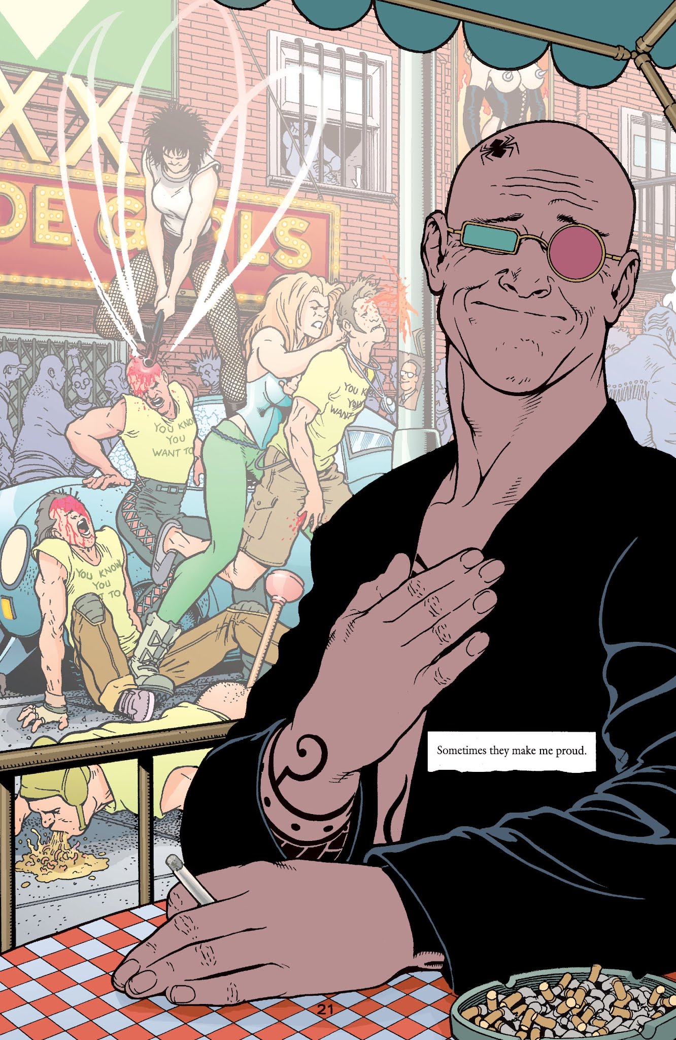 Read online Transmetropolitan comic -  Issue # Issue Filth of the City - 16