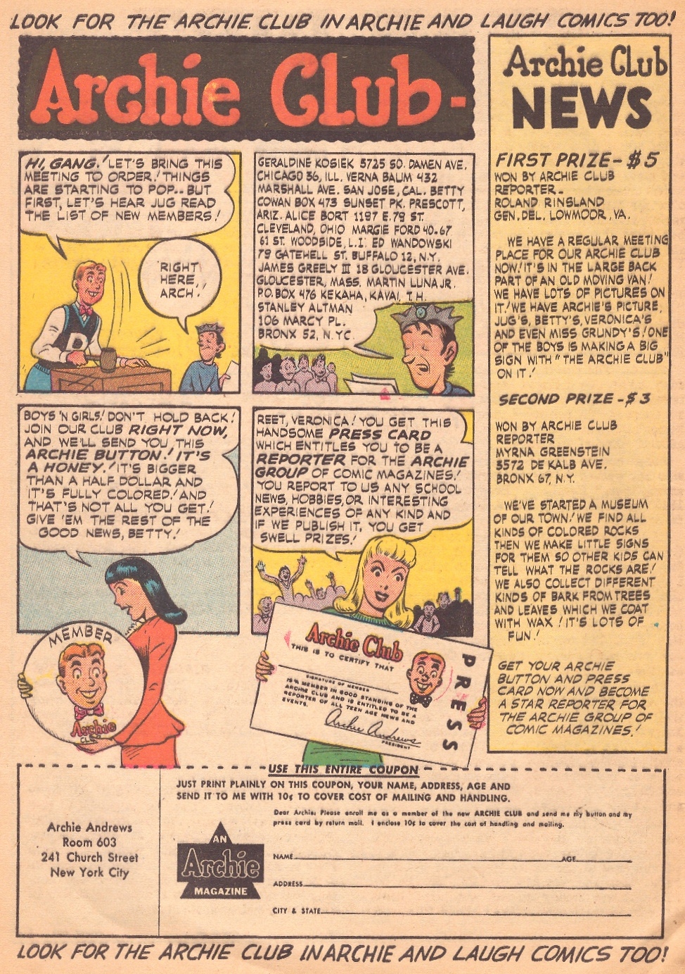 Read online Pep Comics comic -  Issue #69 - 40
