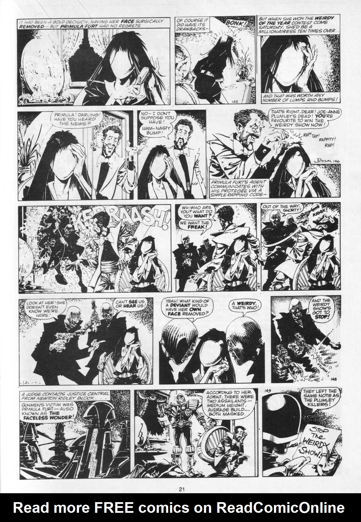 Read online Judge Dredd Mega-Special comic -  Issue #1 - 21