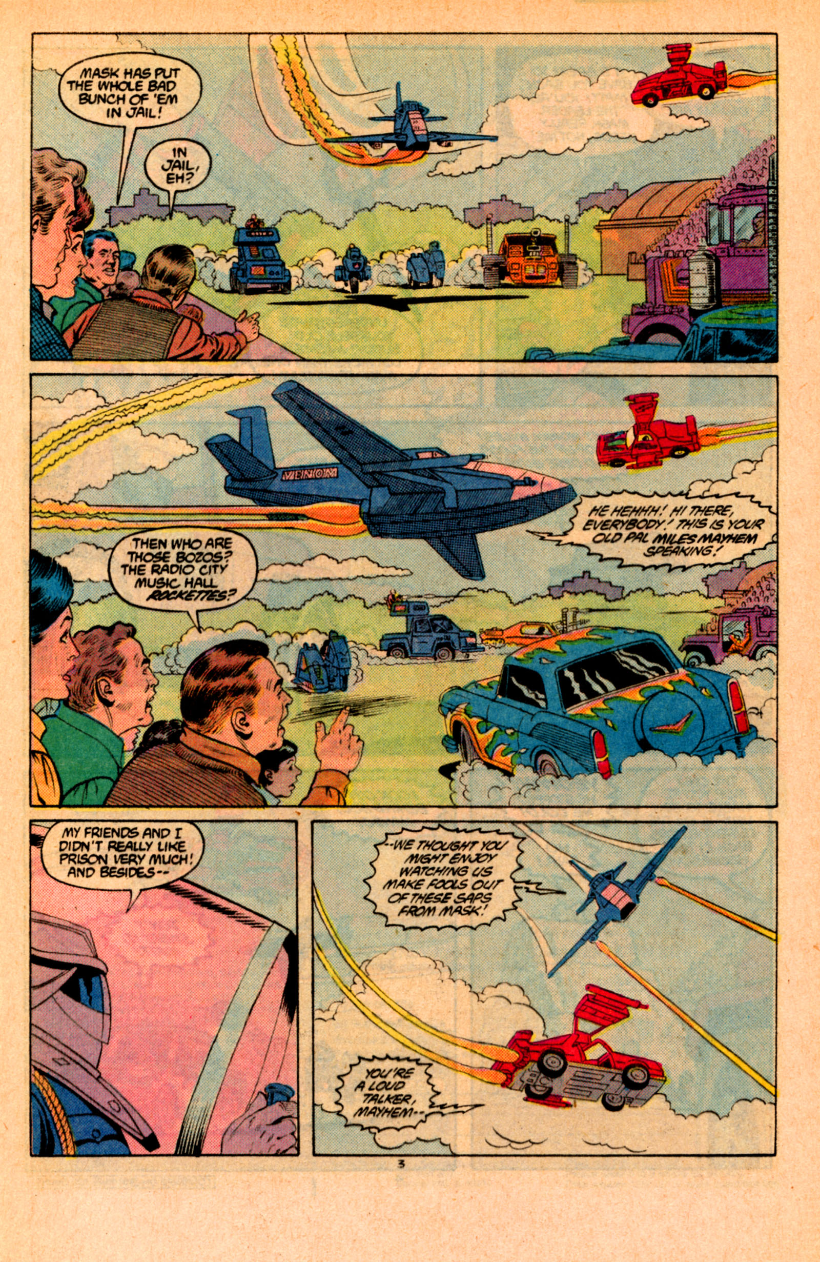 Read online MASK (1987) comic -  Issue #6 - 5