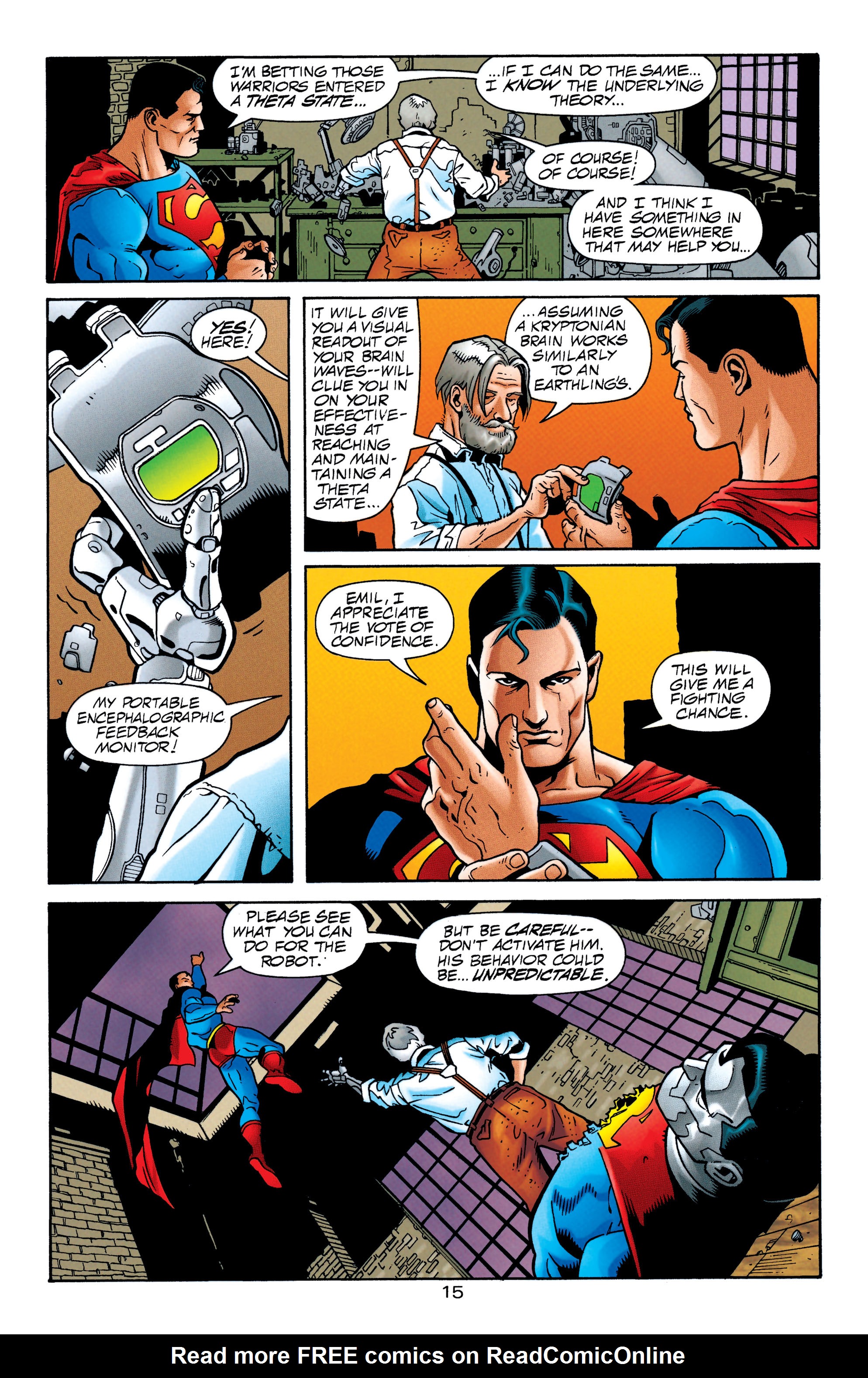 Read online Superman: The Man of Steel (1991) comic -  Issue #89 - 16