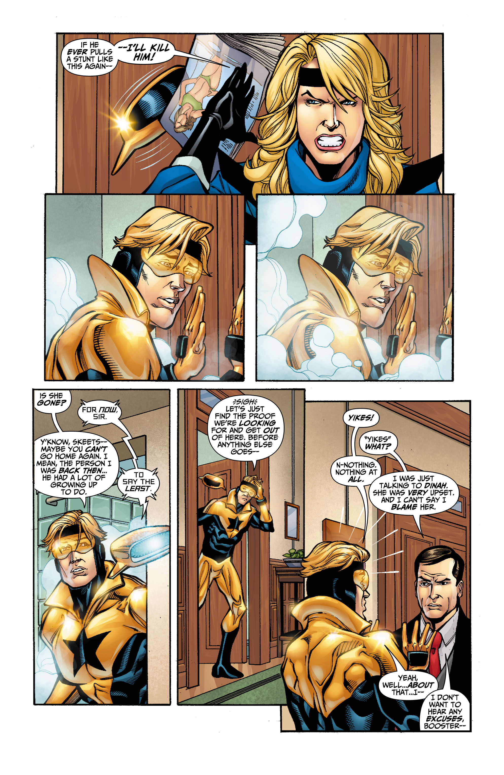 Read online Booster Gold (2007) comic -  Issue #33 - 17