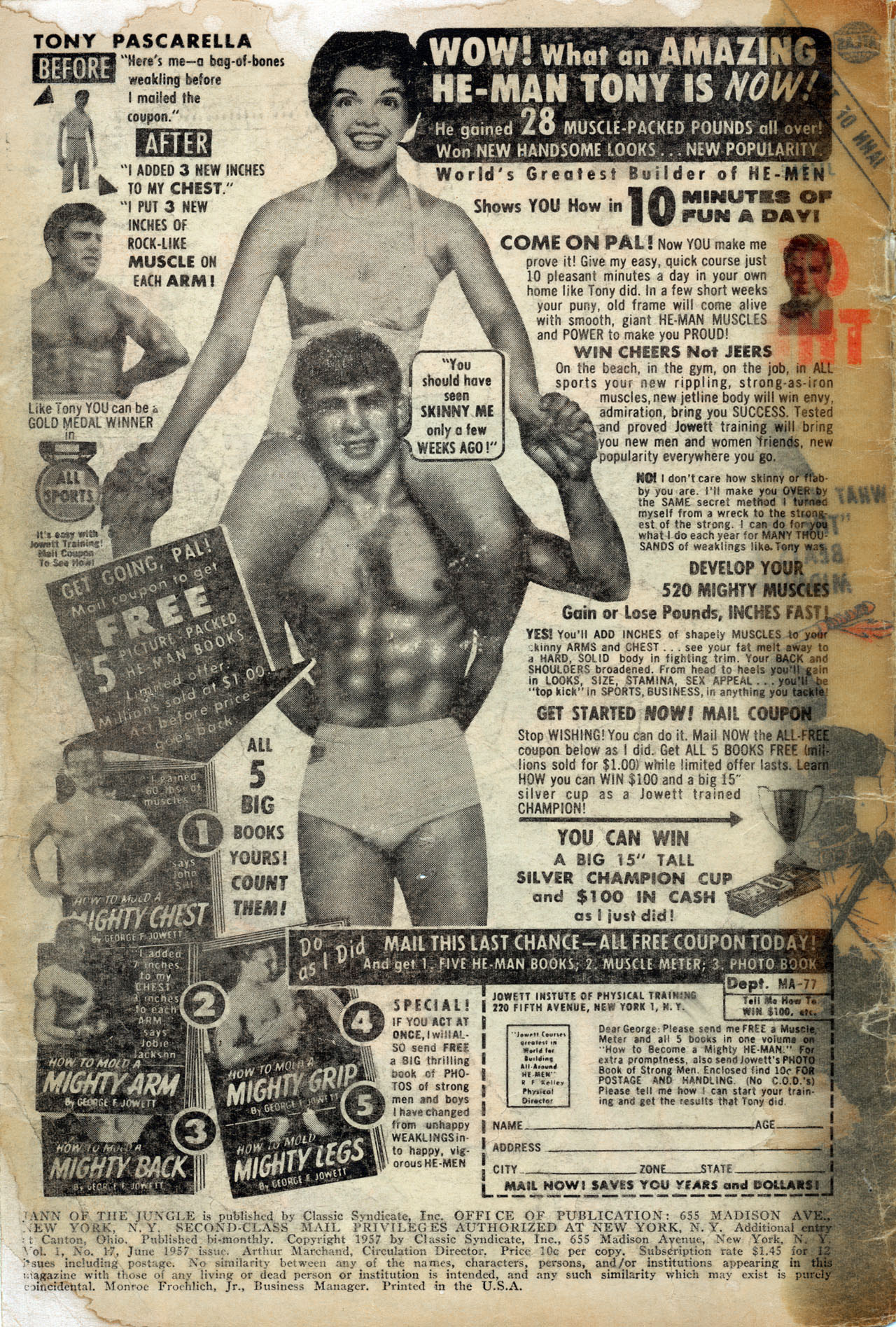 Read online Jann of the Jungle comic -  Issue #17 - 2